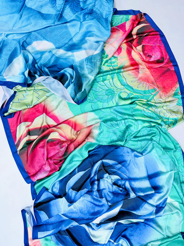 Pure Crape Saree