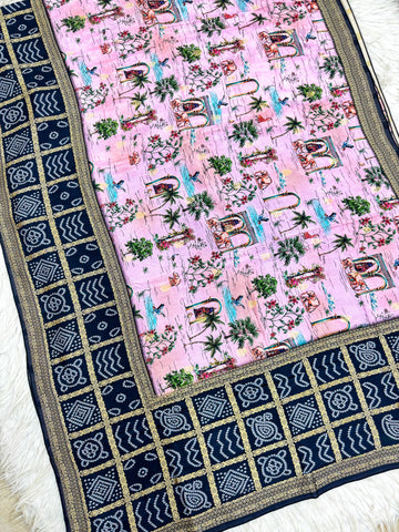 Rajasthani Bandhini Sarees