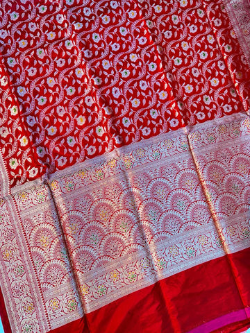 Premium Pure Handwoven Banarasi Saree