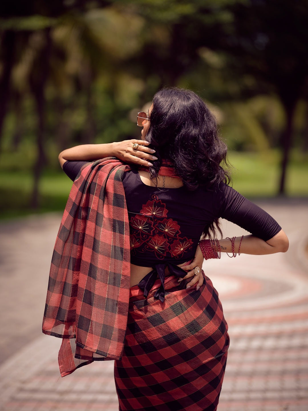 shifon saree