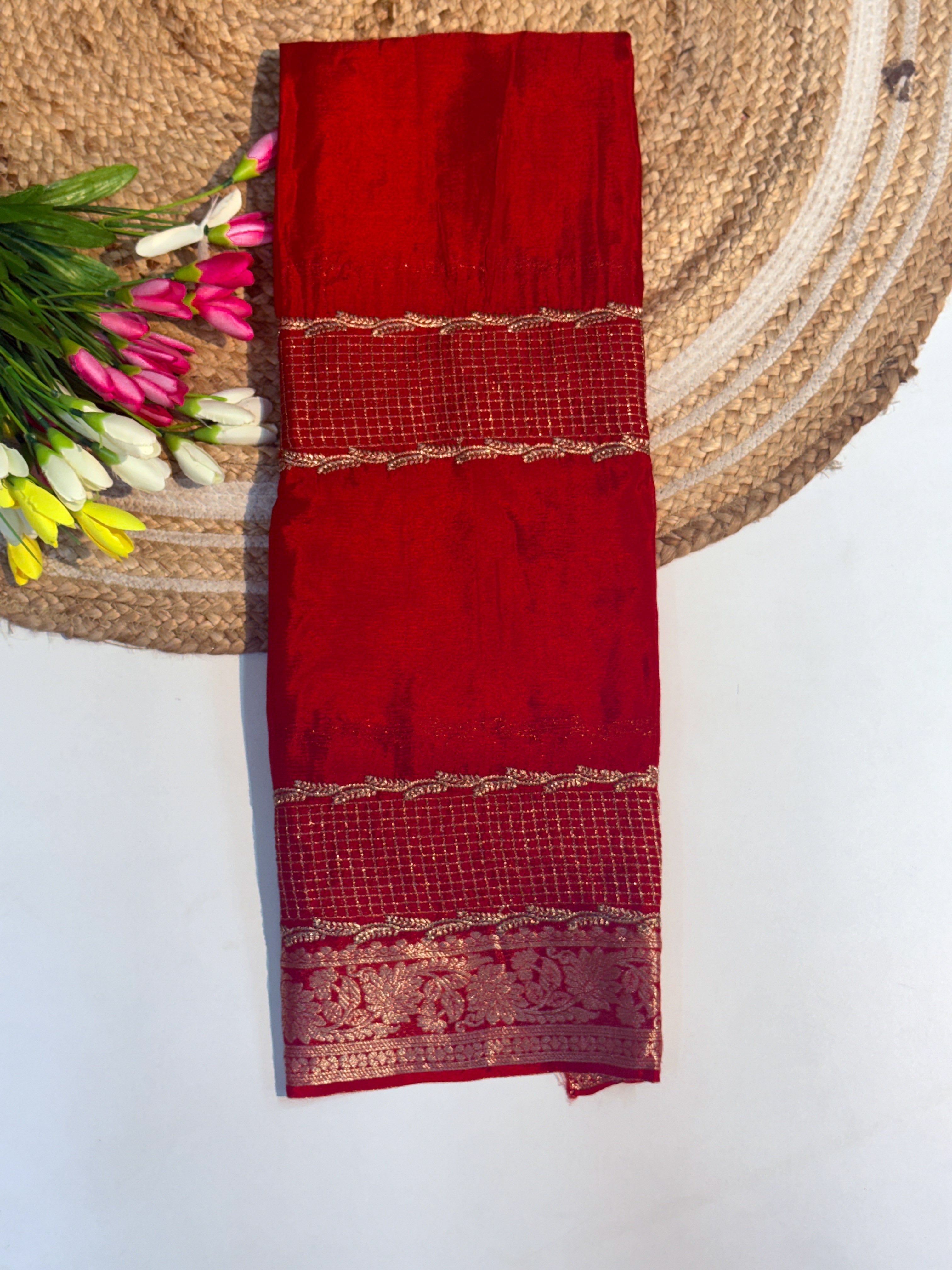 Chinon Chiffon Sarees