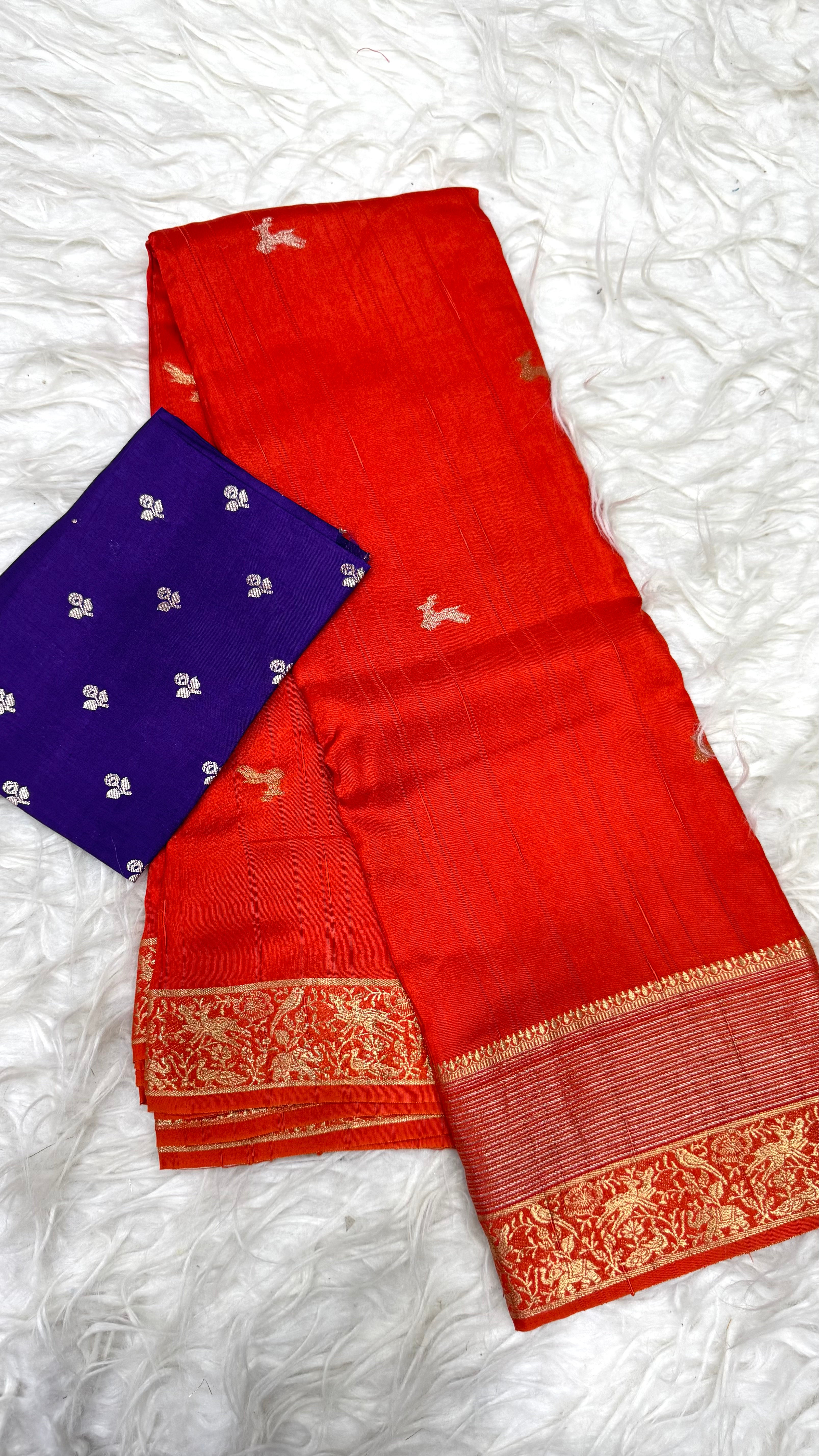 Benarasi Sponge Silk Saree