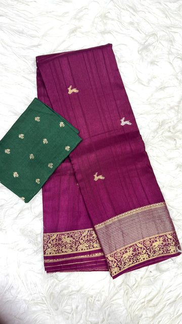 Benarasi Sponge Silk Saree