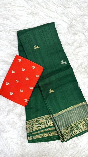 Benarasi Sponge Silk Saree