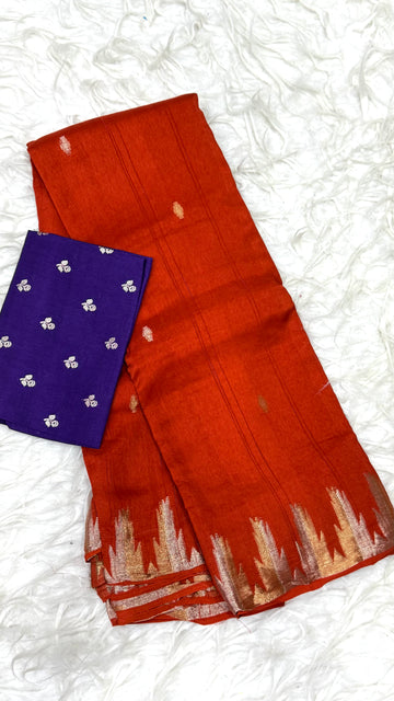 Benarasi Sponge Silk Saree