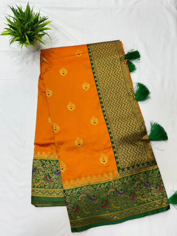 Premium kanchi silk Saree