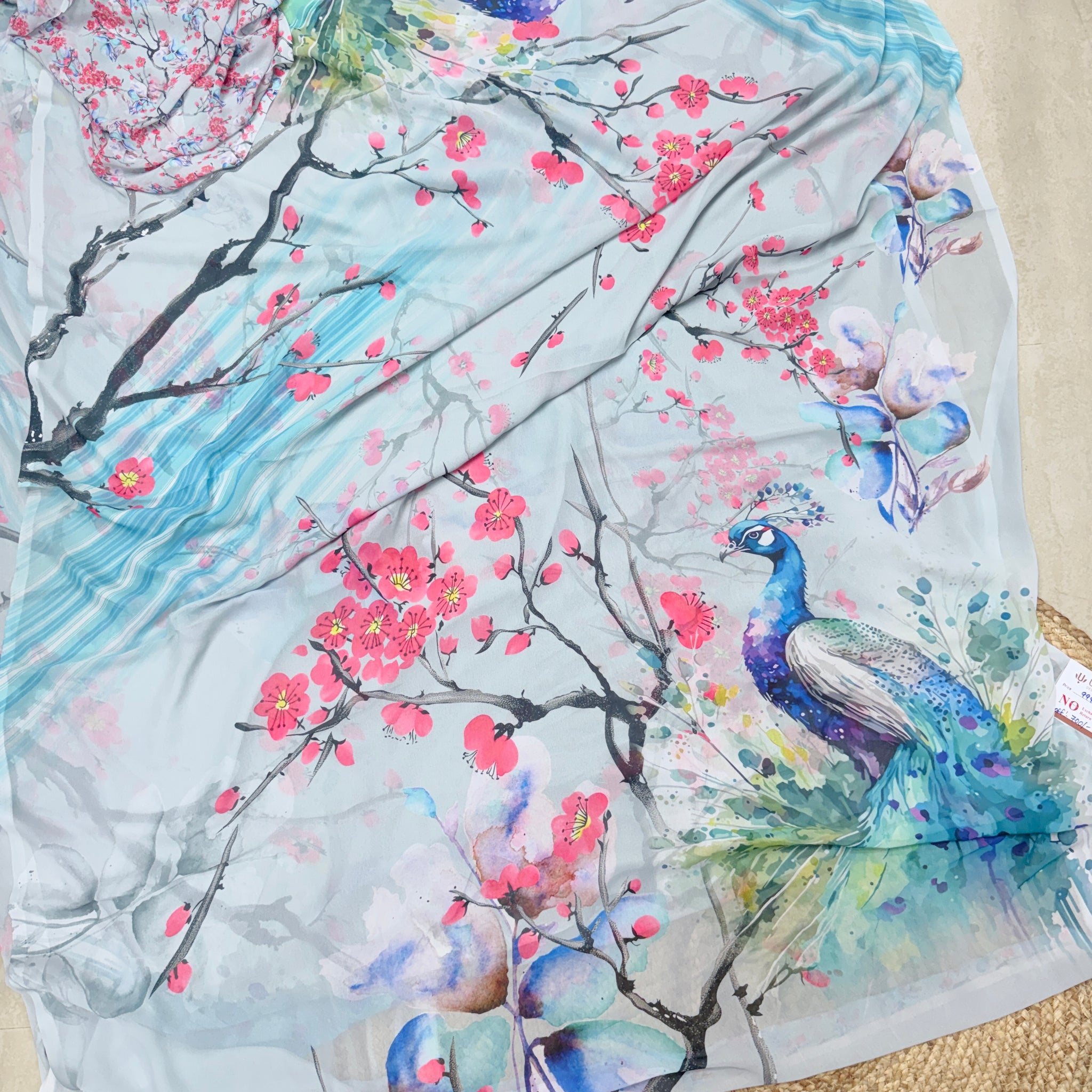 Peacock Saree
