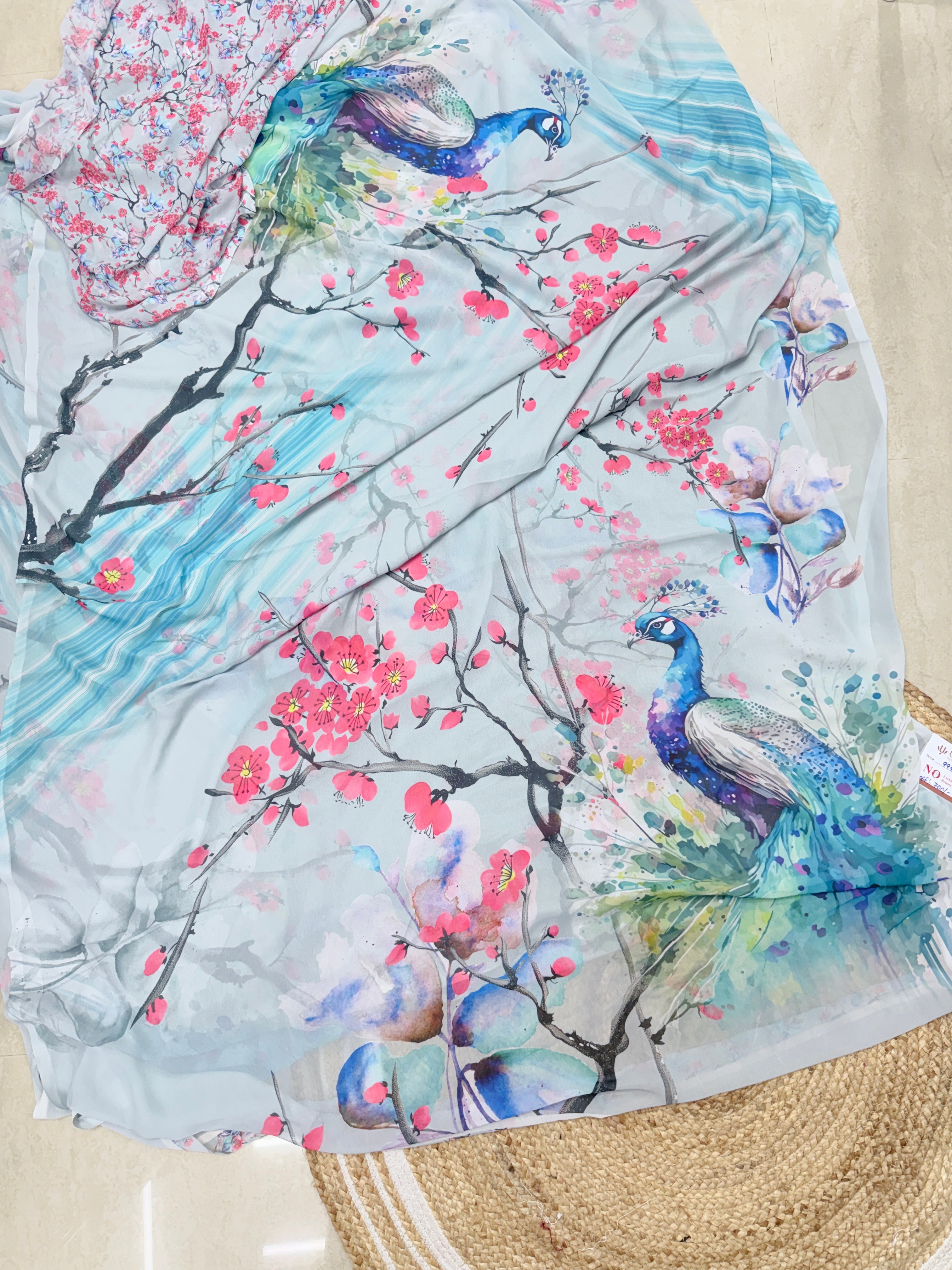 Peacock Saree
