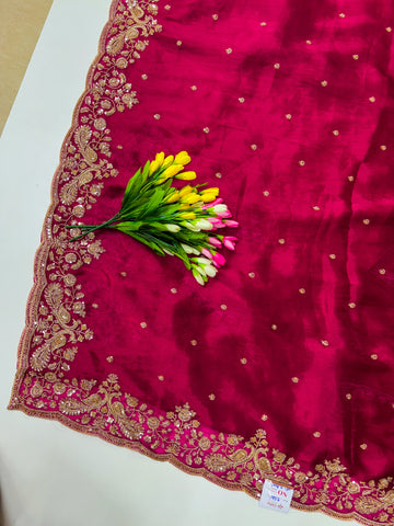 Party Work Saree