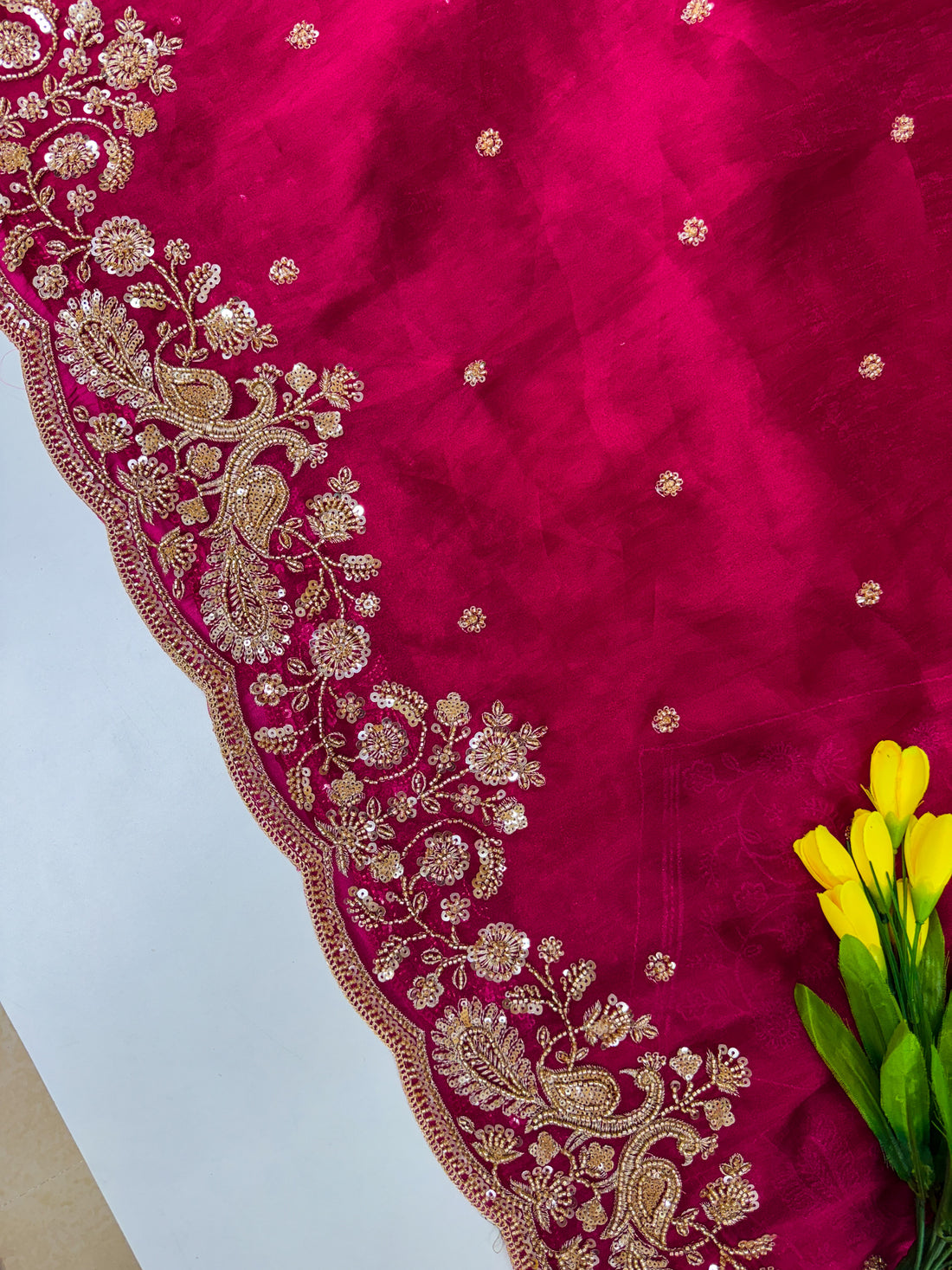 Party Work Saree