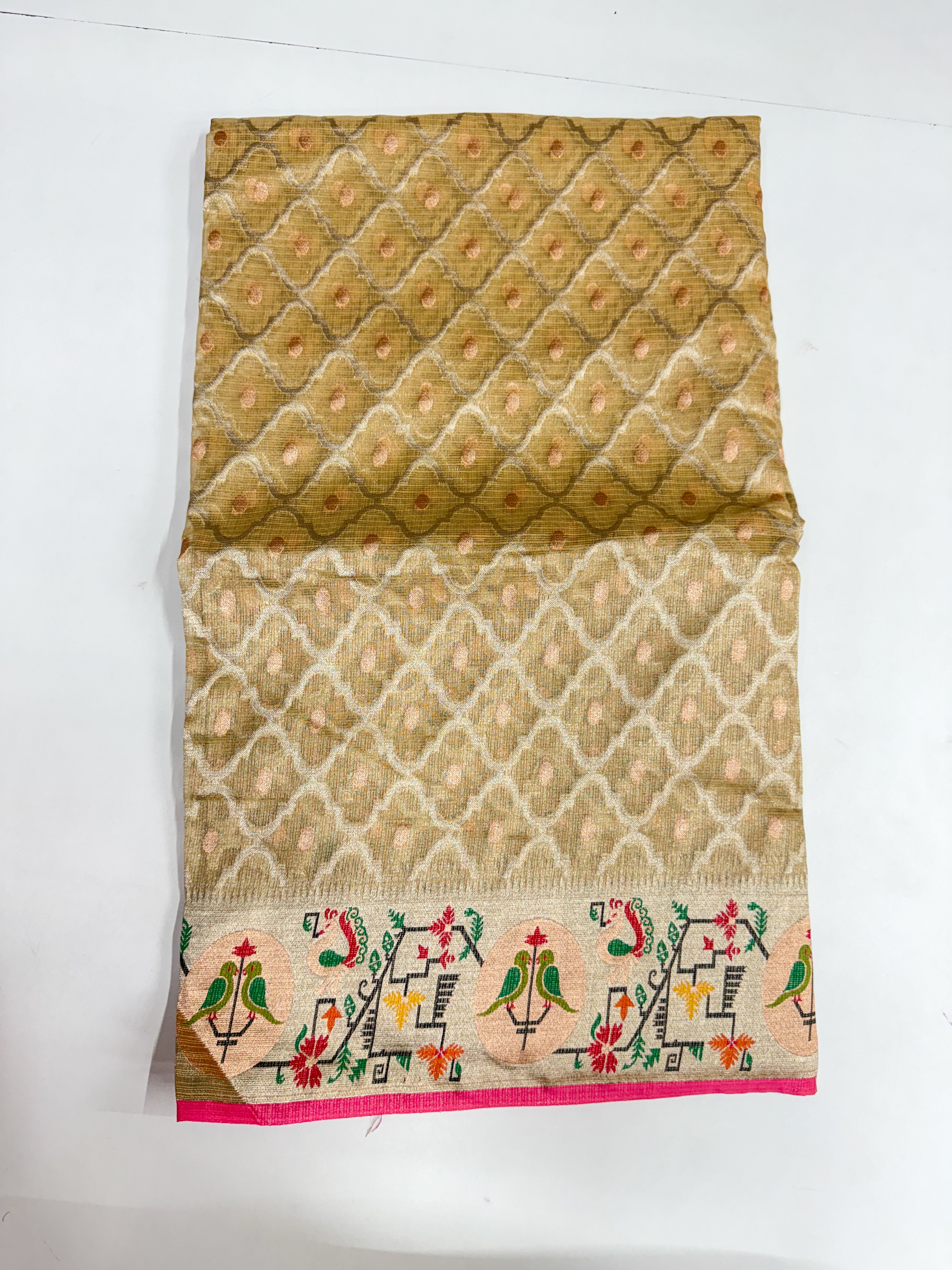 Pure Jari Kota Pythanis Saree