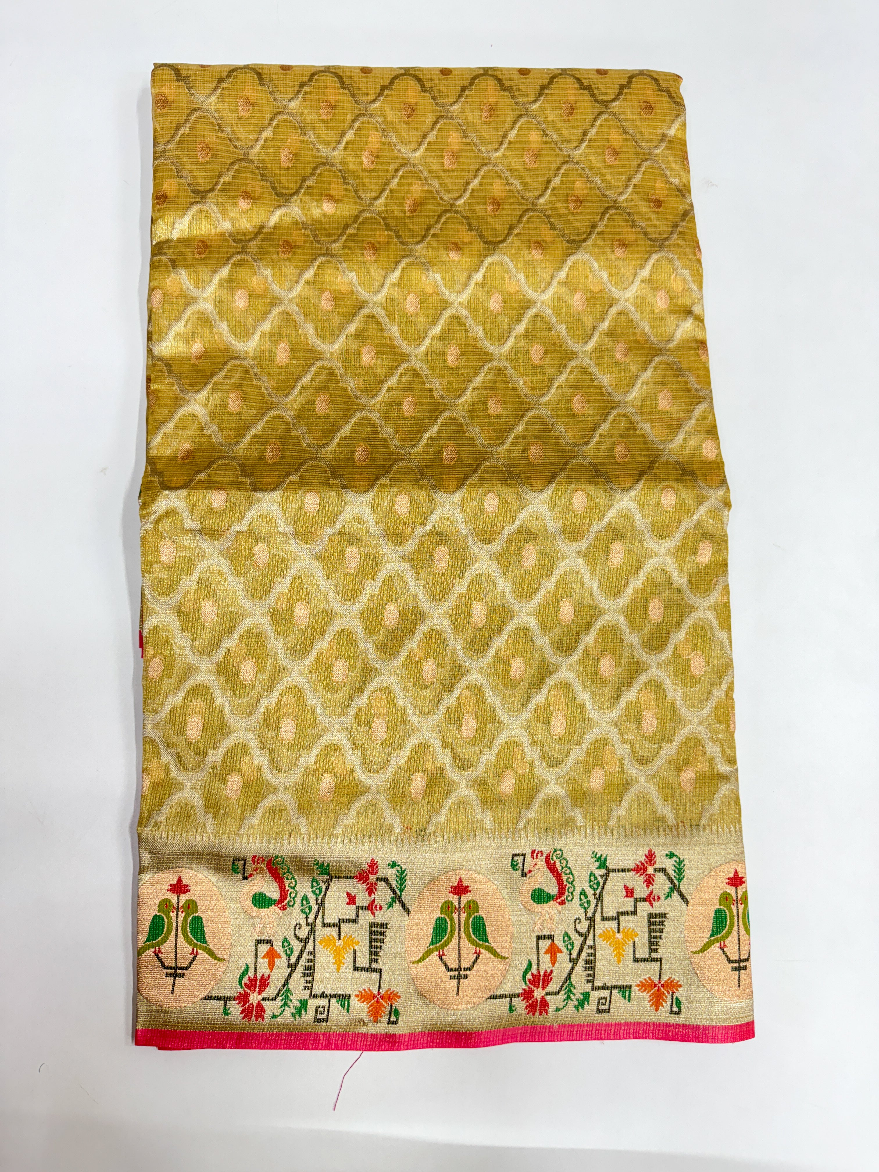 Pure Jari Kota Pythanis Saree