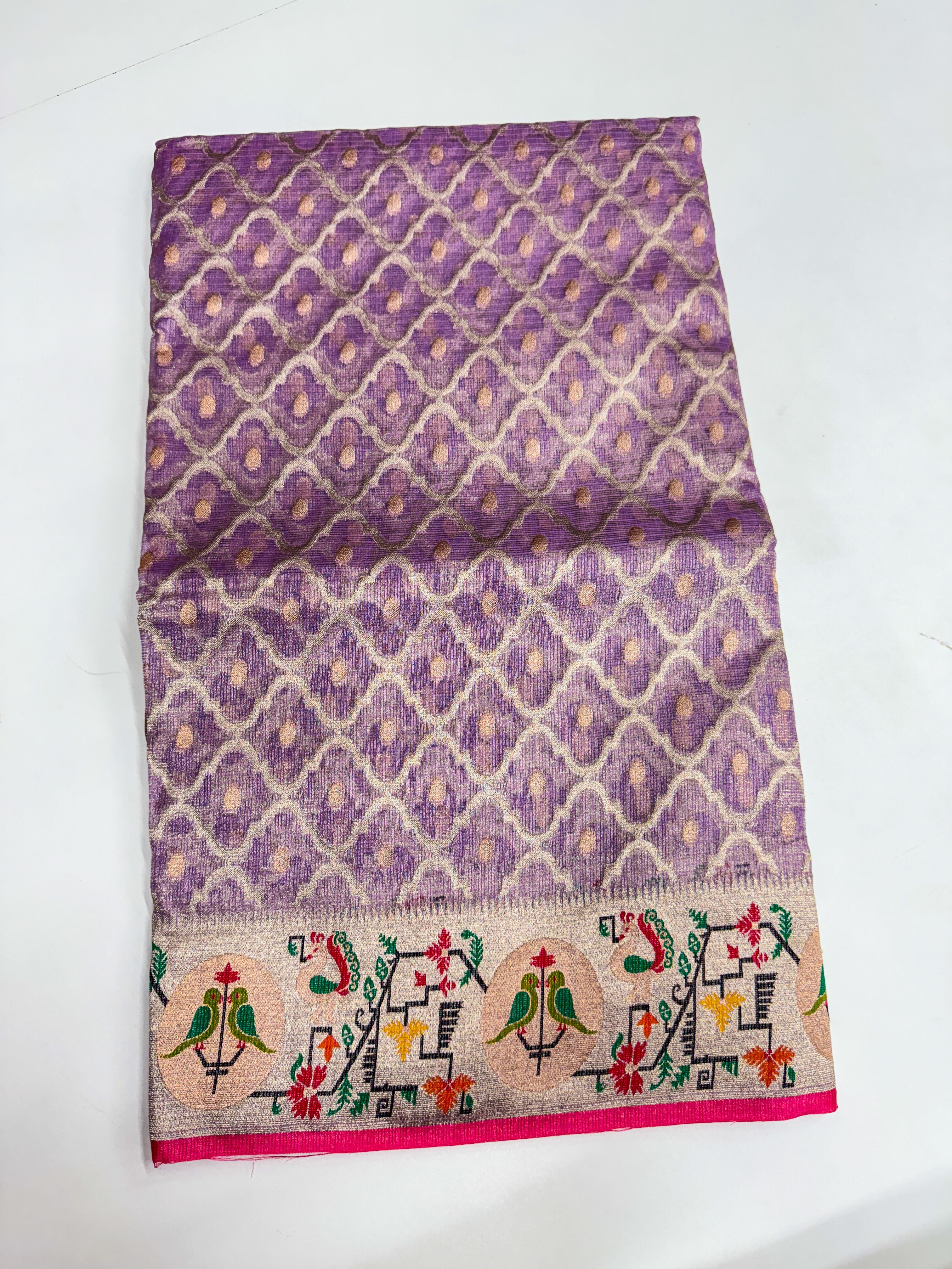 Pure Jari Kota Pythanis Saree