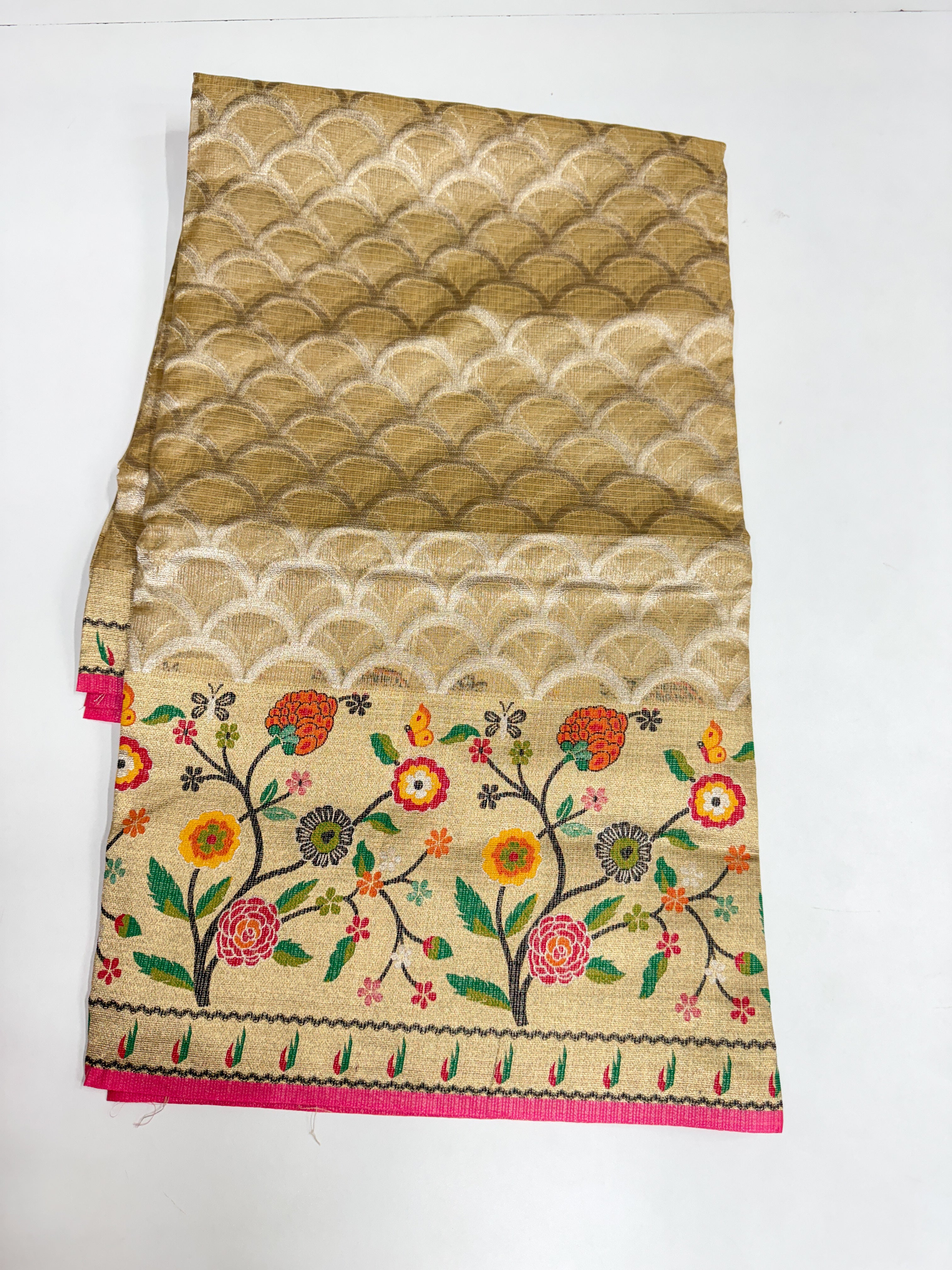 Pure Jari Kota Pythanis Saree