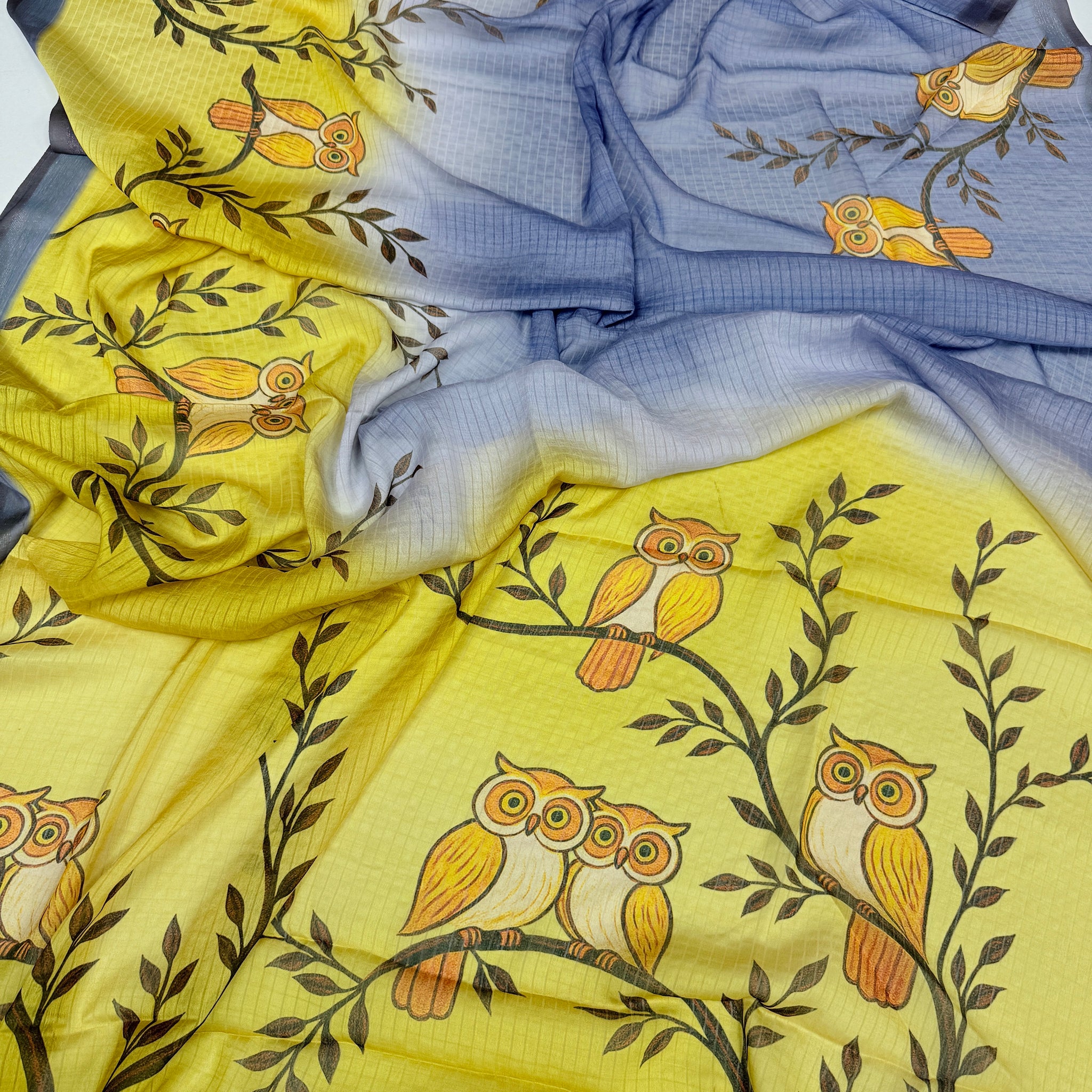 georgette vintage style checks sarees