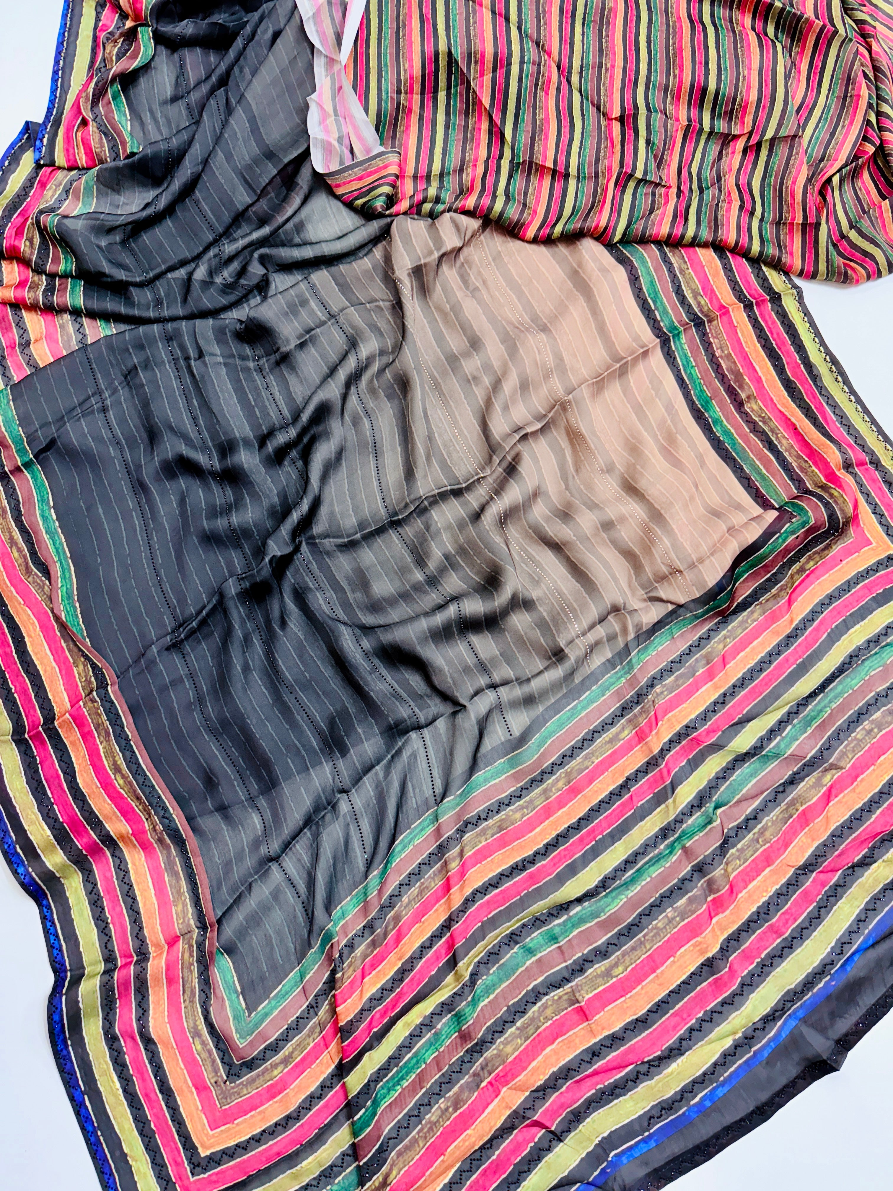 Pure Handloom Satine SareeS