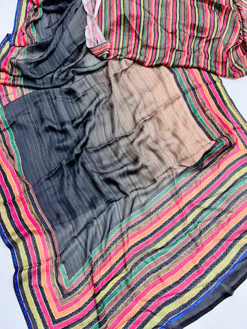 Pure Handloom Satine SareeS