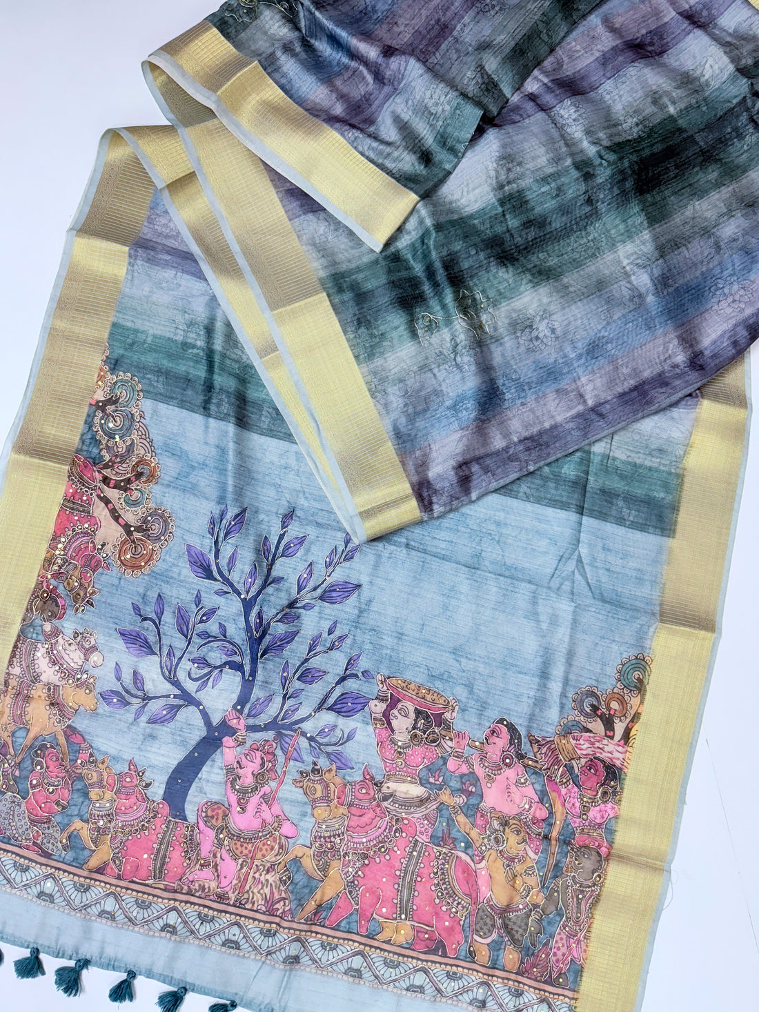 Tusser Sarees