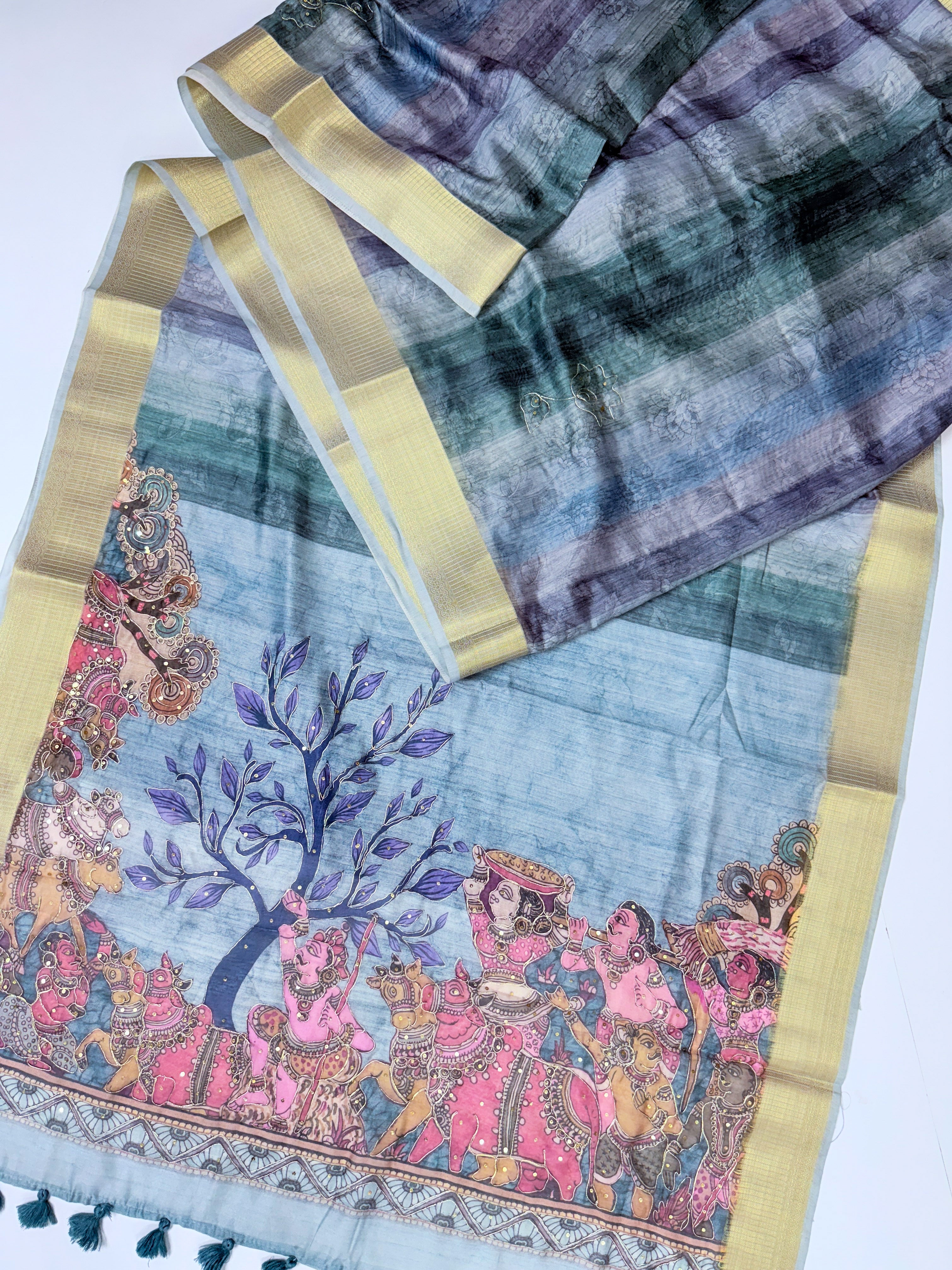 Tusser Sarees