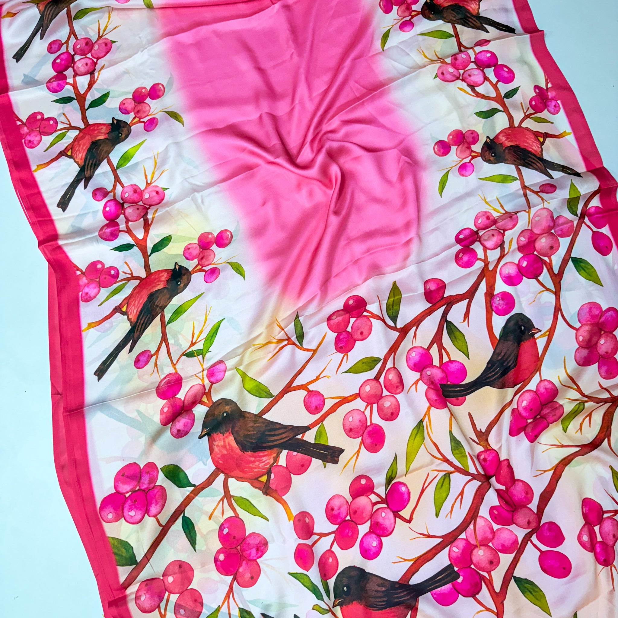 Pure Satine Saree
