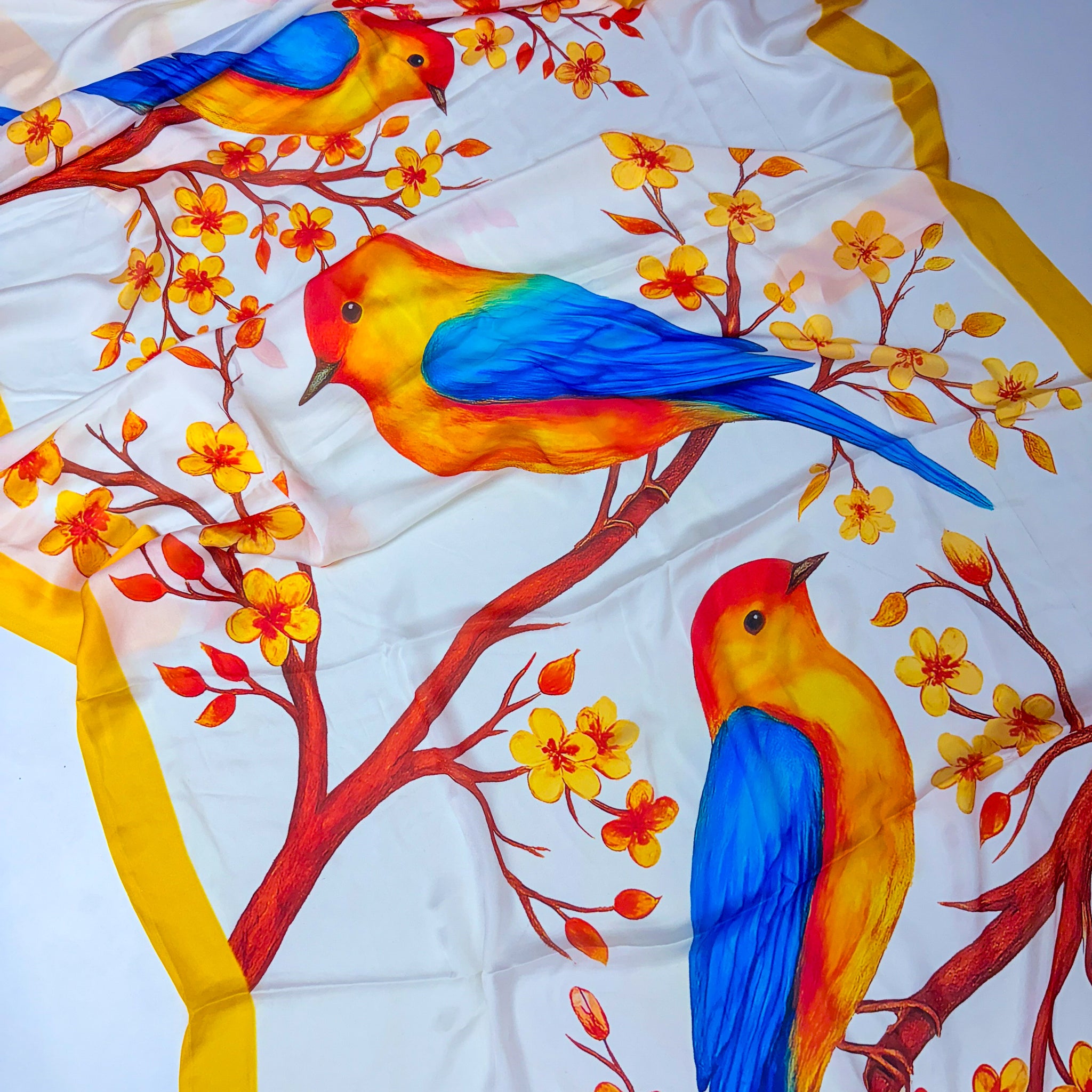 Pure Satine Saree