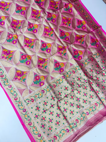 Pure Jari Kota Pythanis Saree
