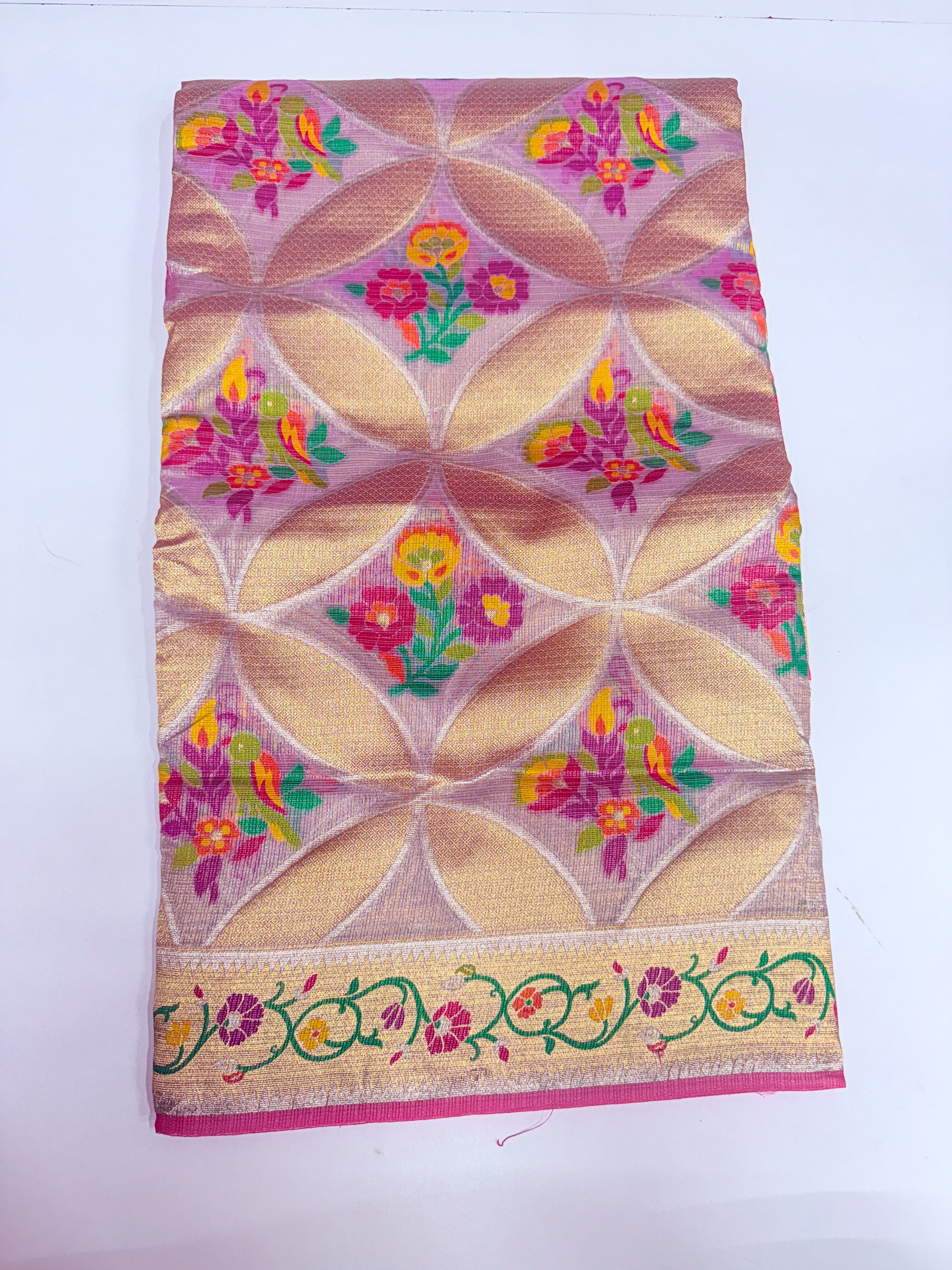 Pure Jari Kota Pythanis Saree