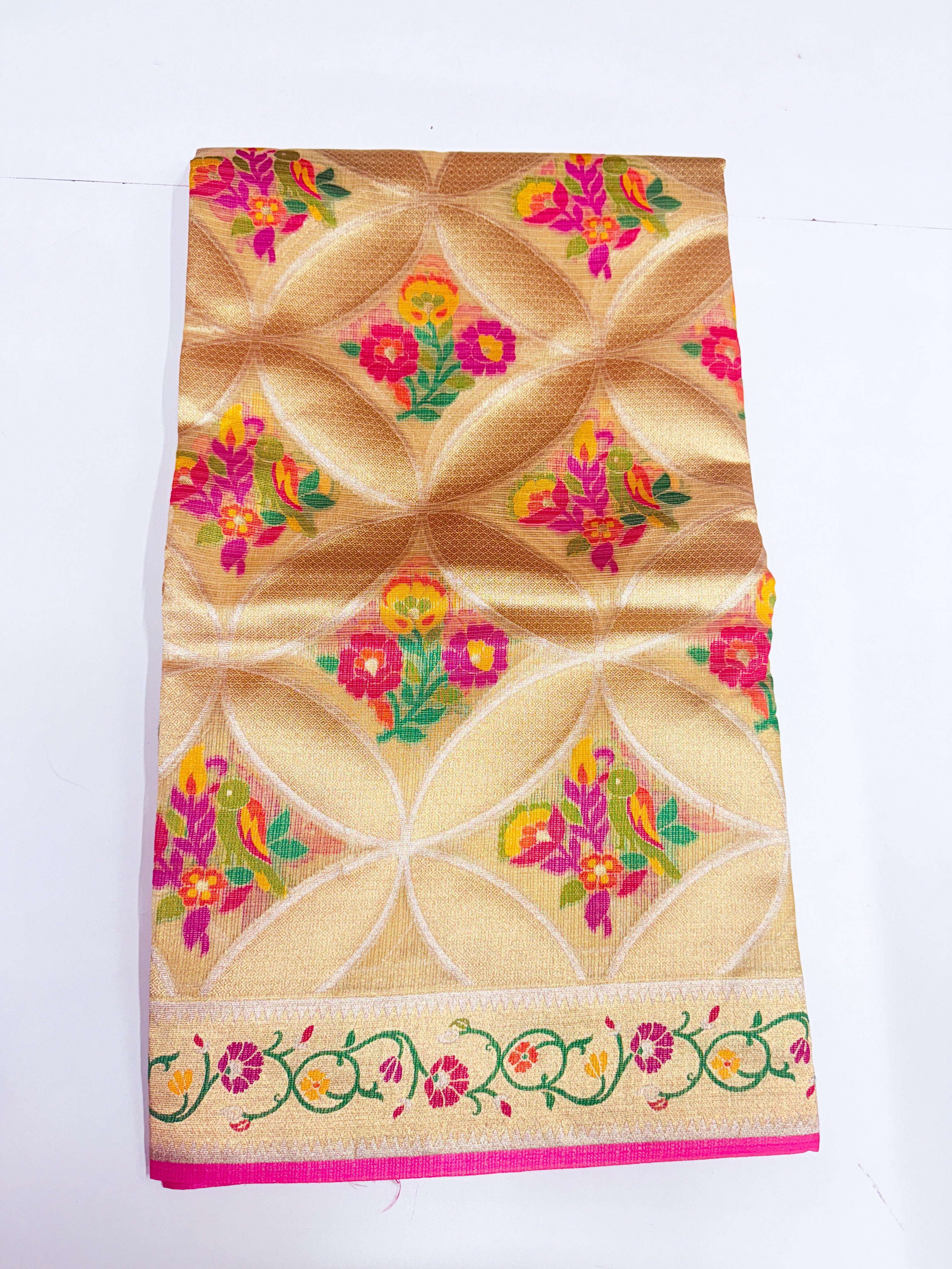 Pure Jari Kota Pythanis Saree