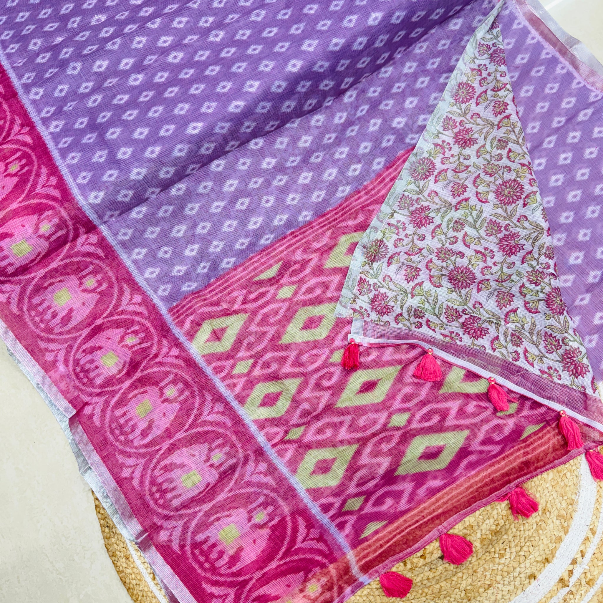 Jute Kota Saree