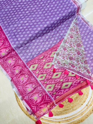 Jute Kota Saree