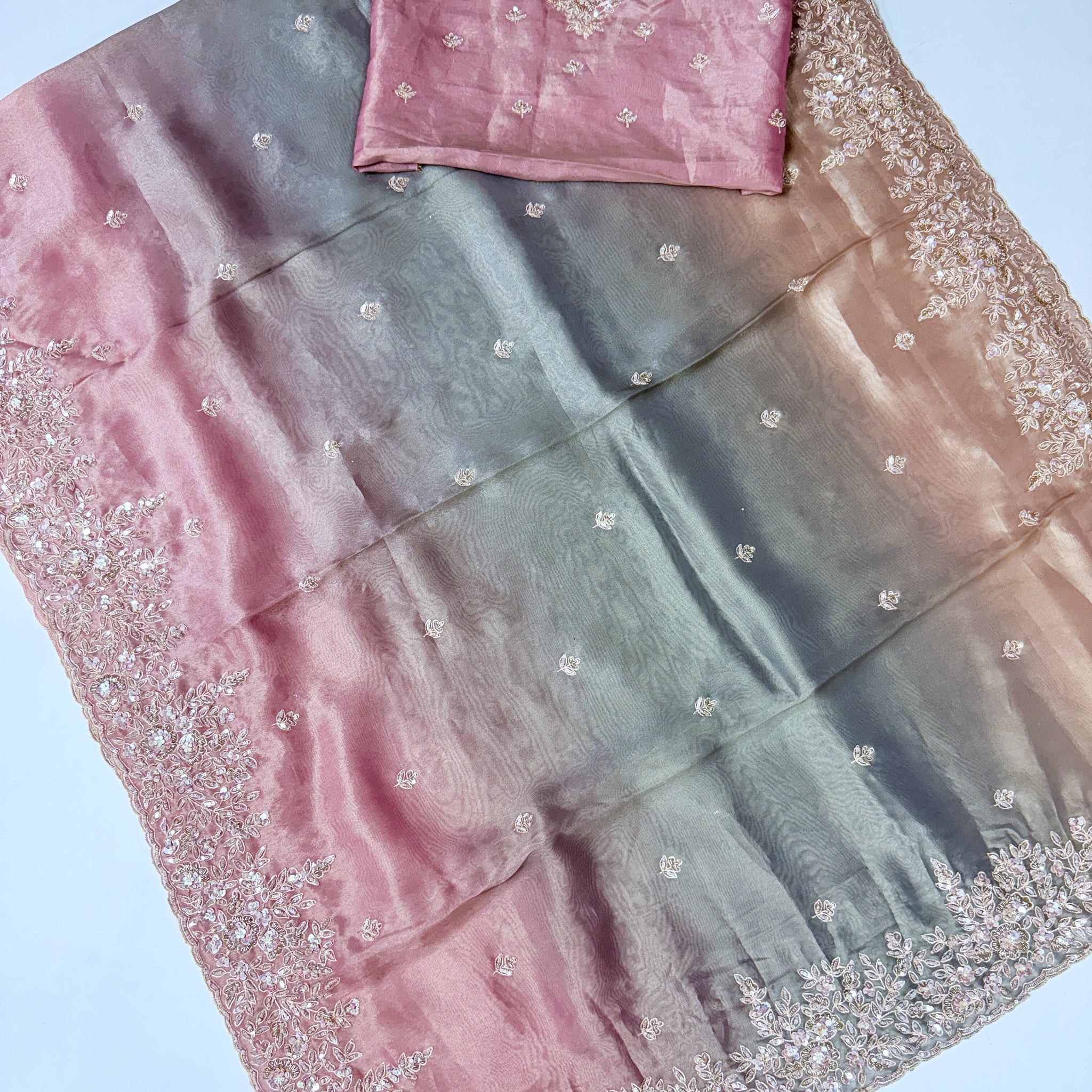 PURE TISSUE  WITH LUXARIUOUS SAREE