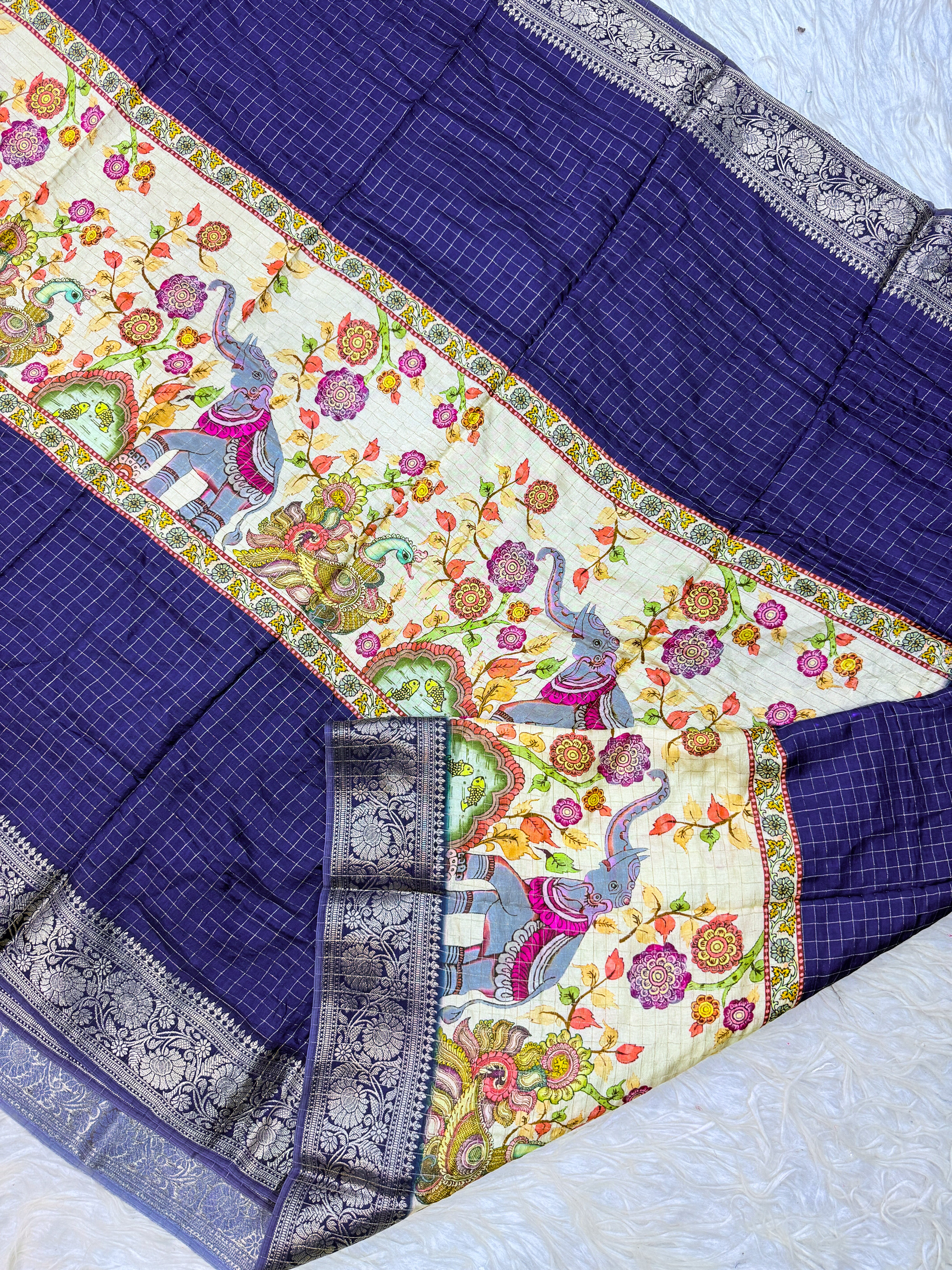 Mysore Crape Saree
