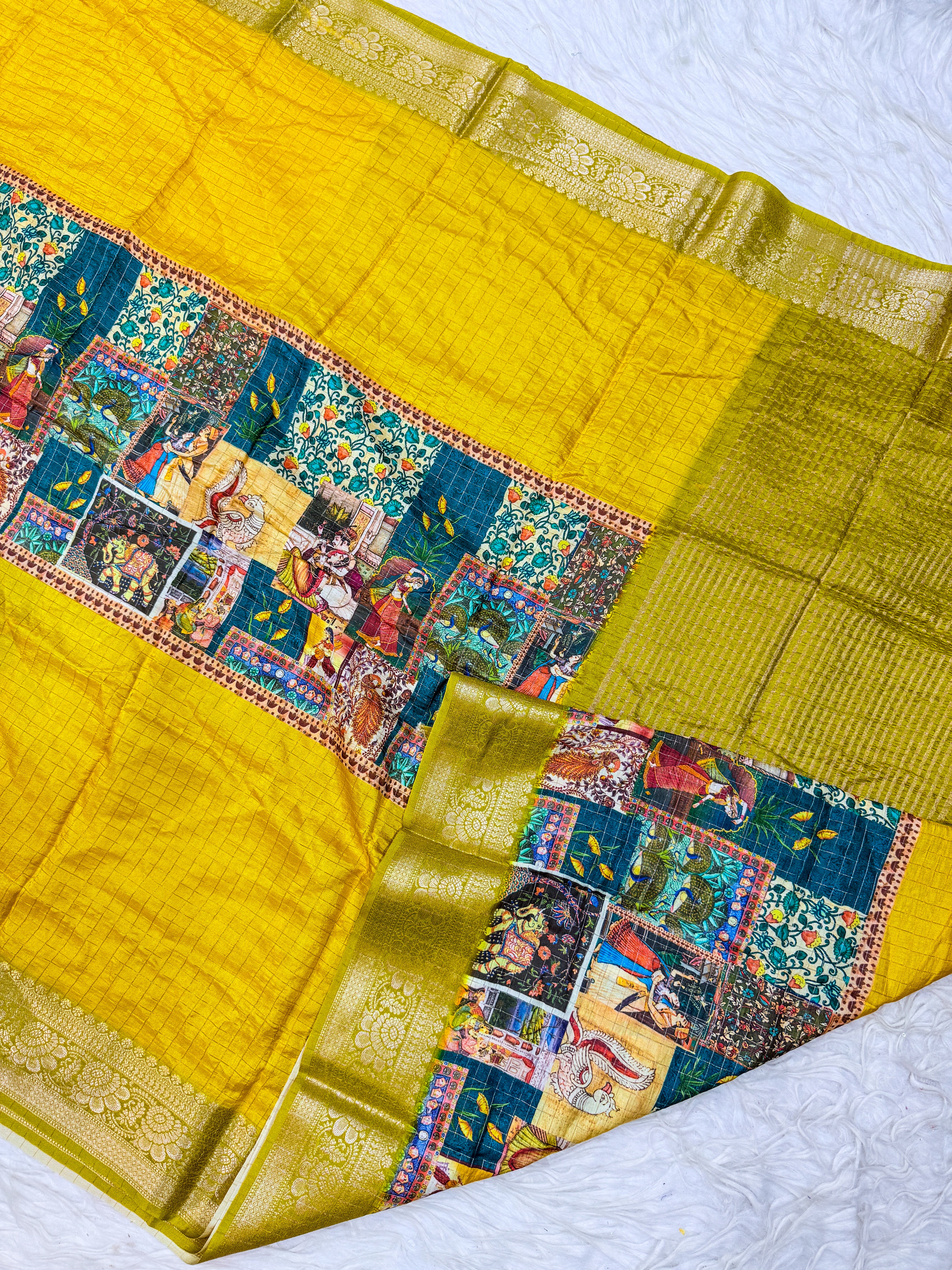 Mysore Crape Saree