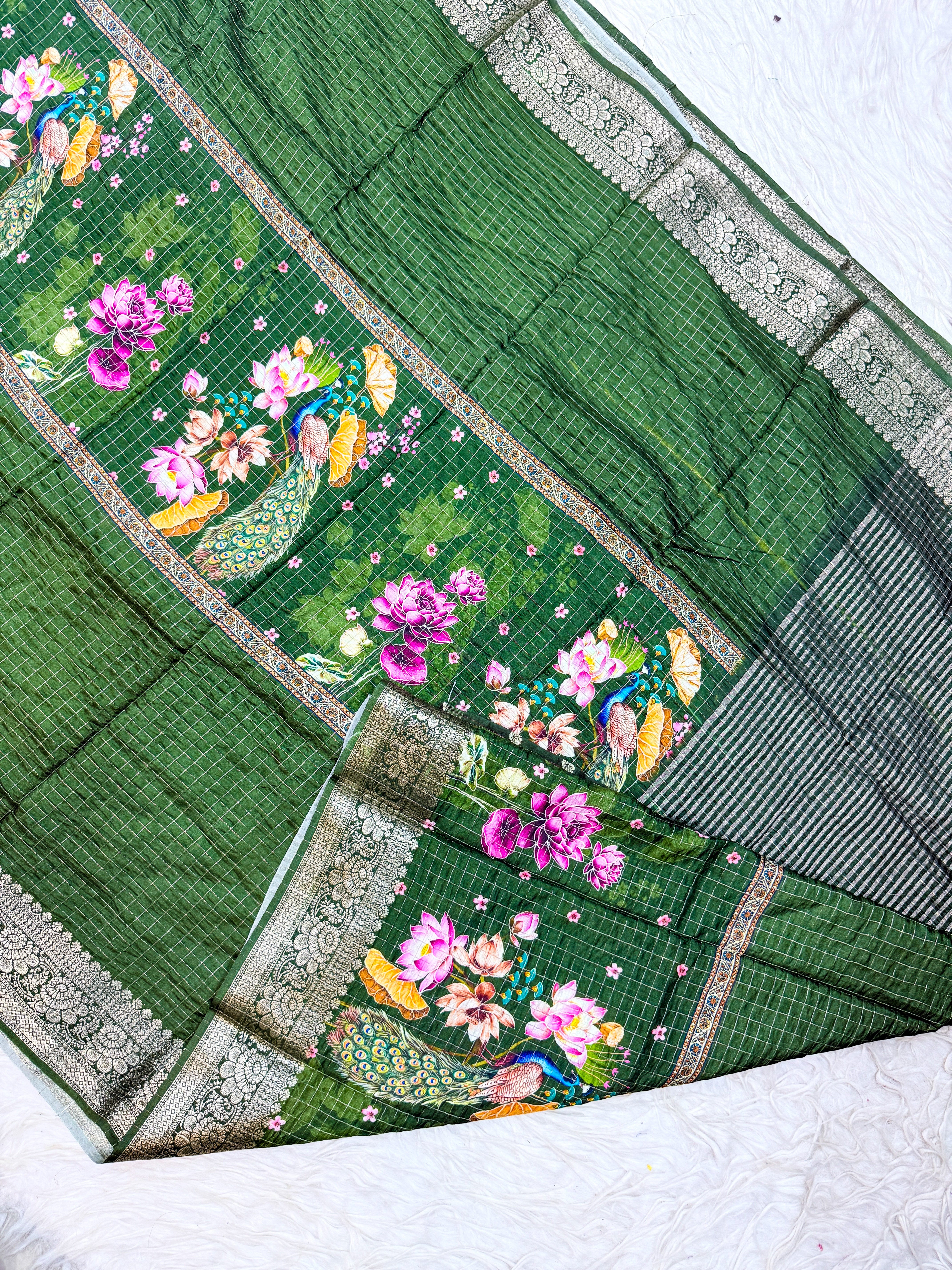 Mysore Crape Saree