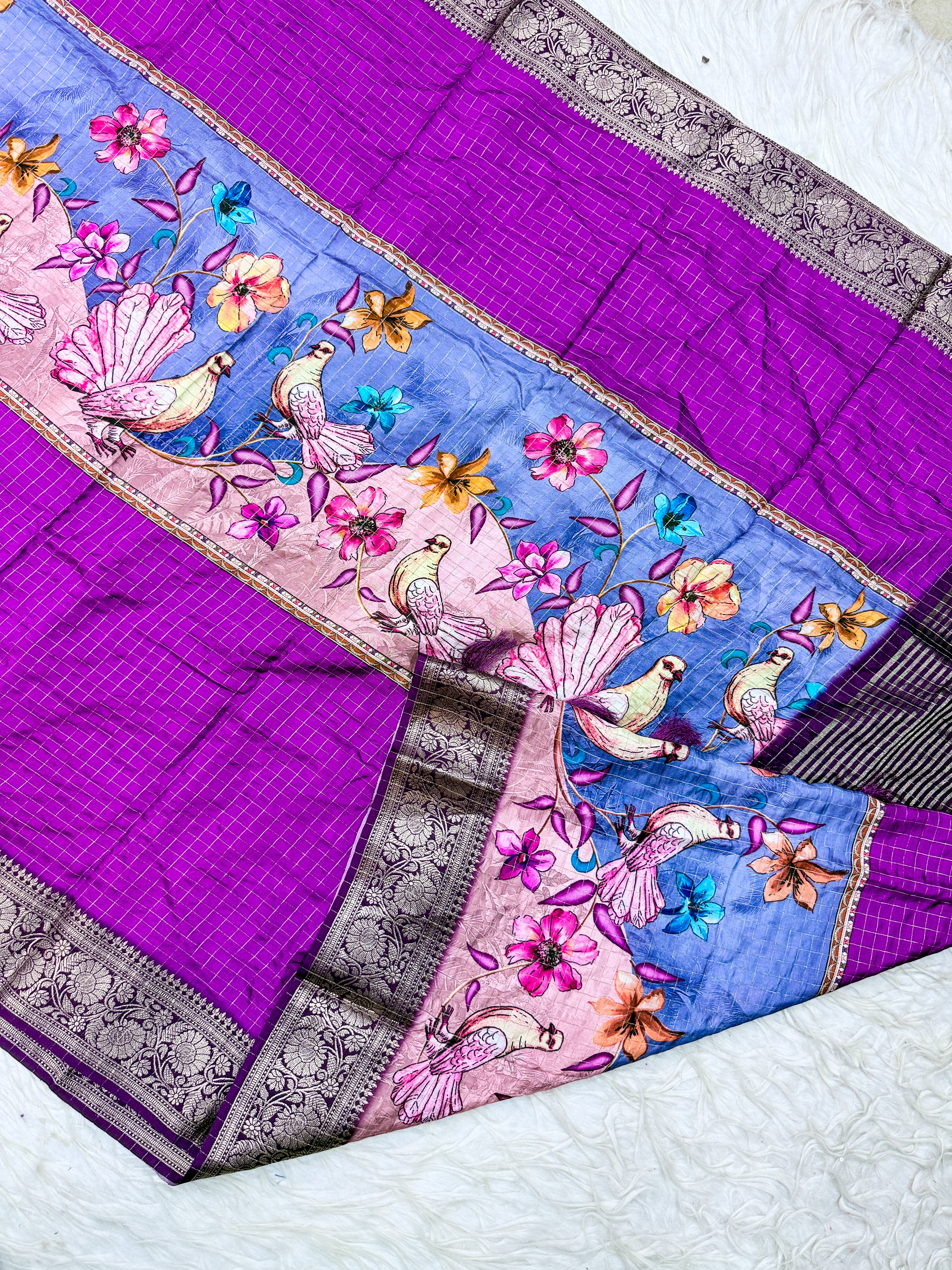 Mysore Crape Saree