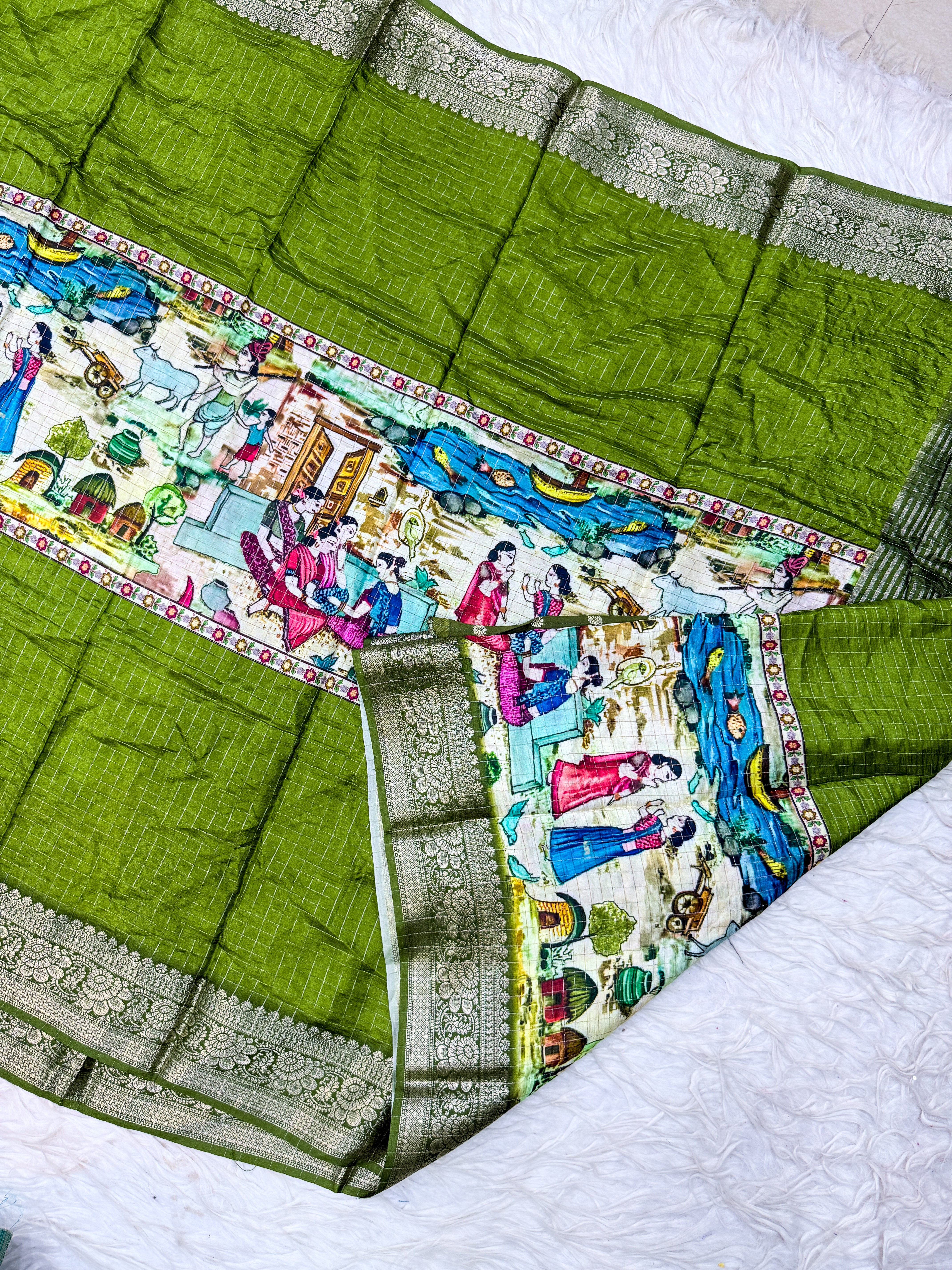 Mysore Crape Saree