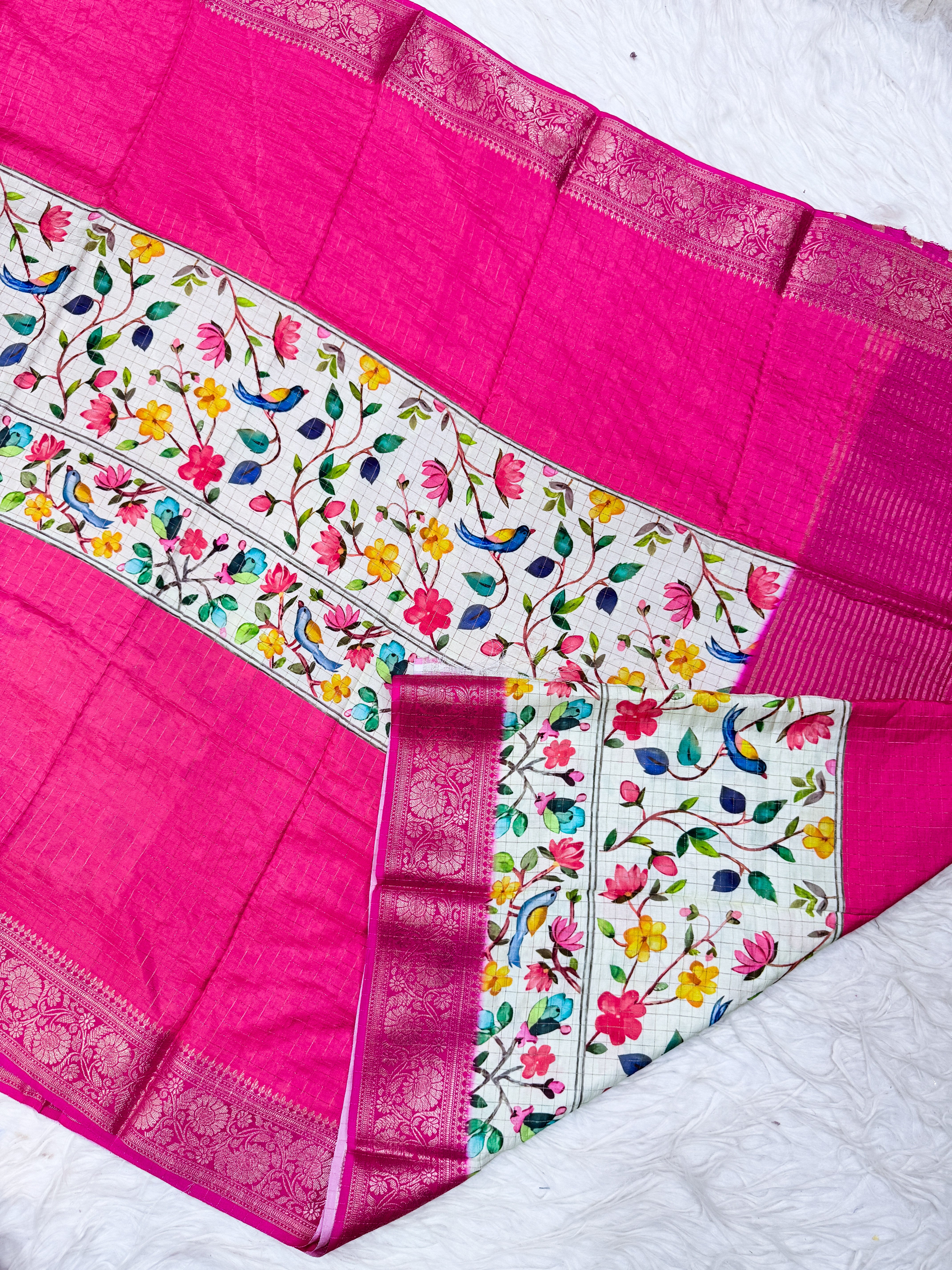 Mysore Crape Saree