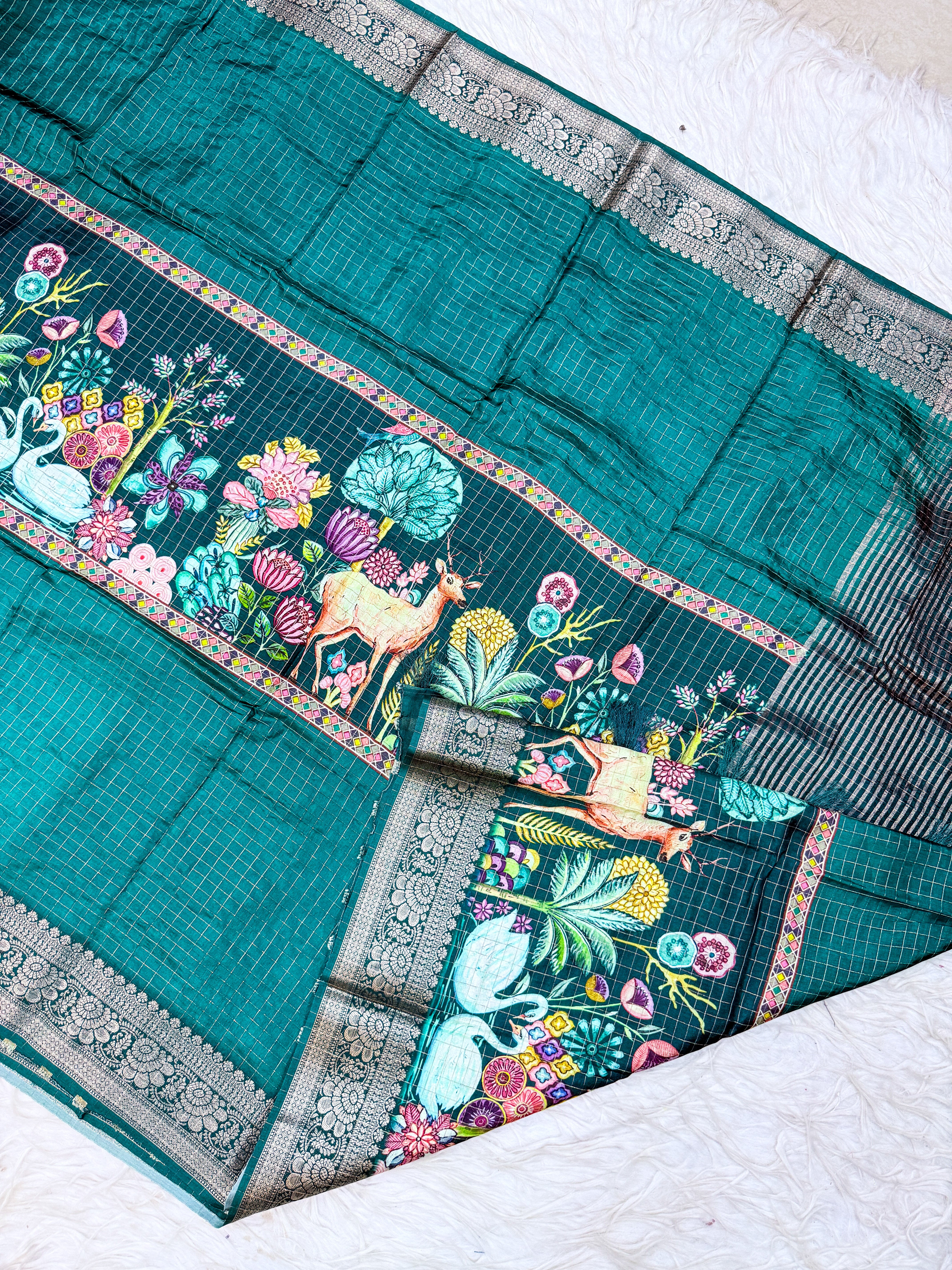 Mysore Crape Saree