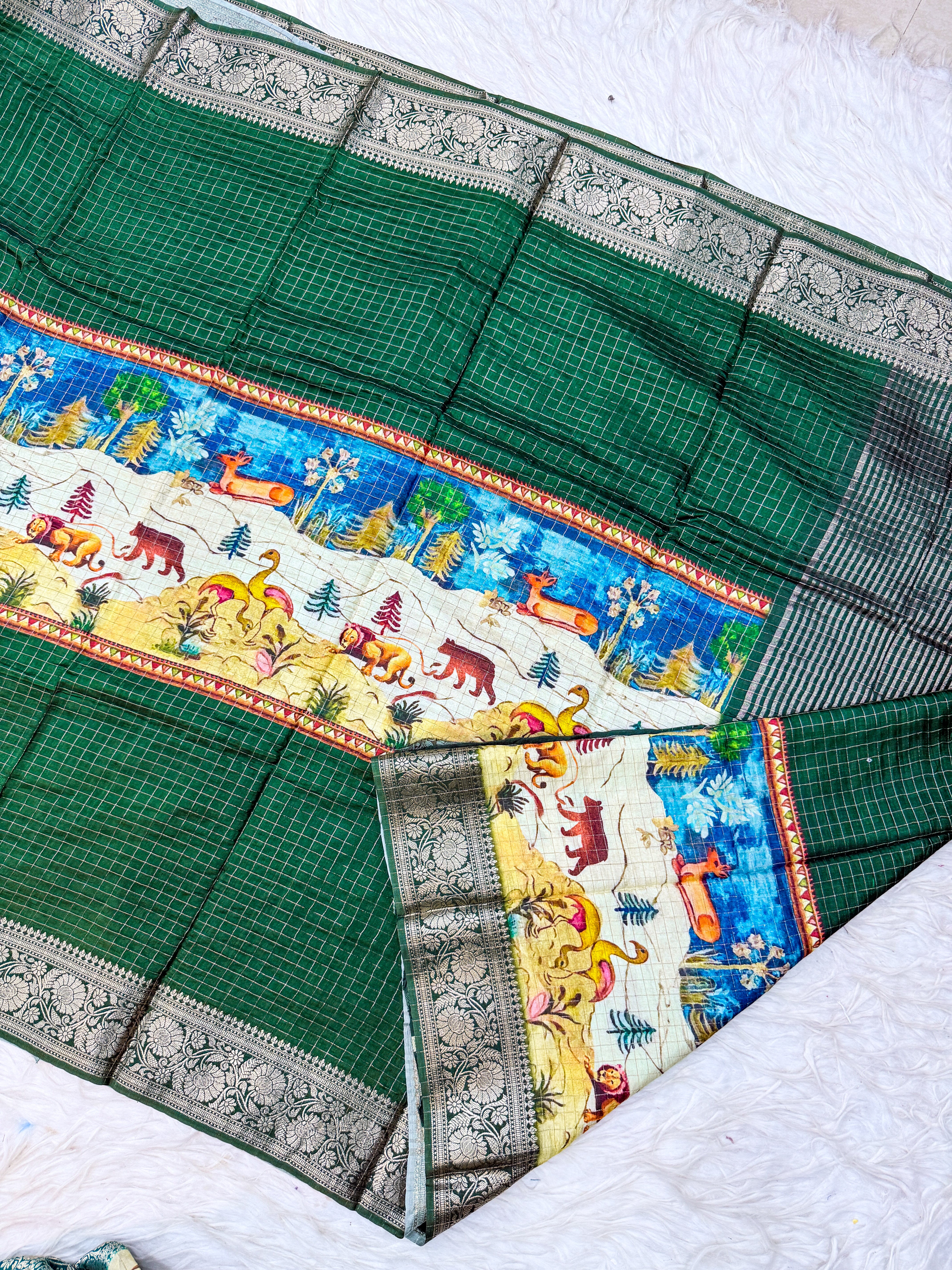 Mysore Crape Saree