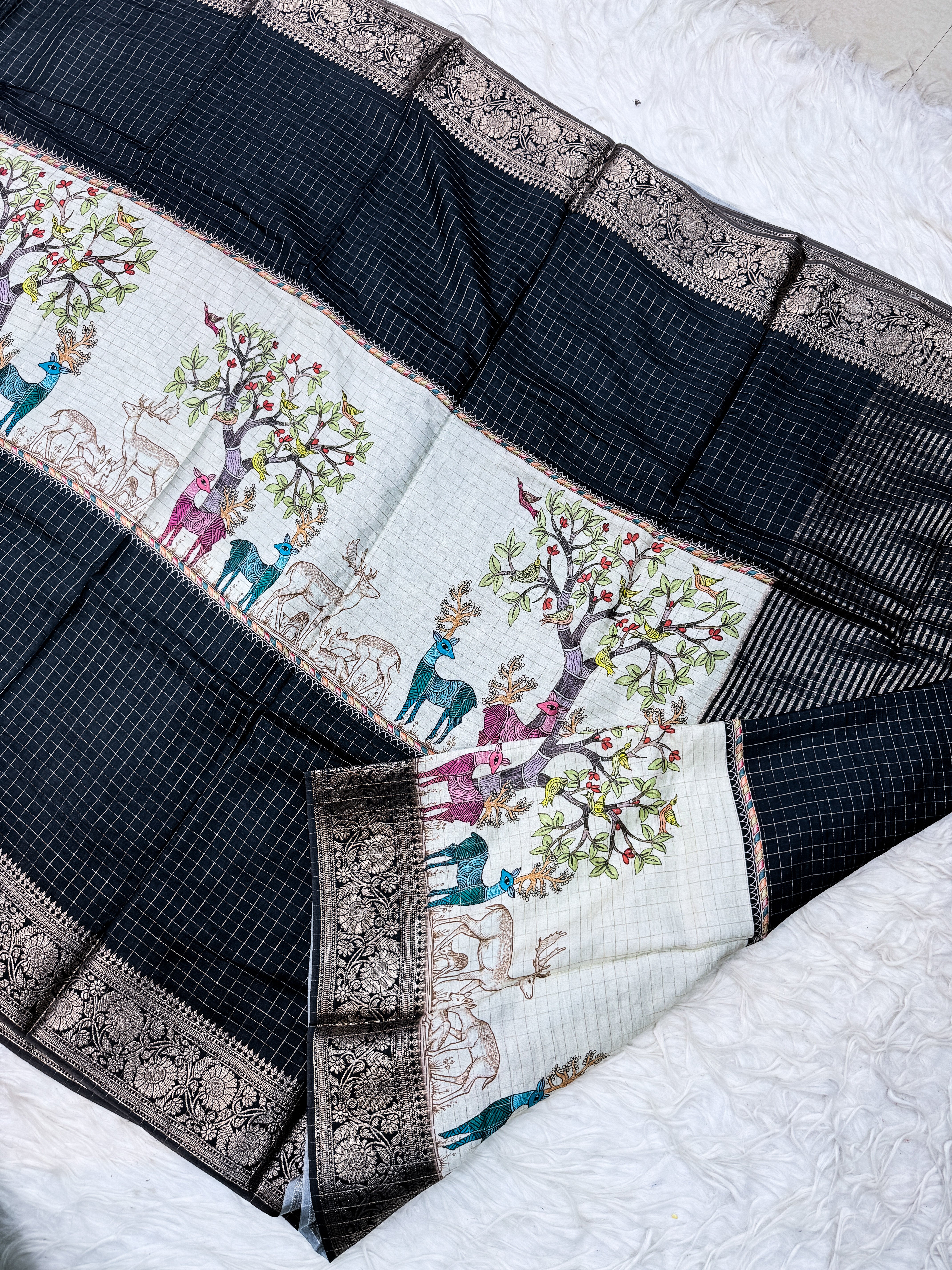 Mysore Crape Saree