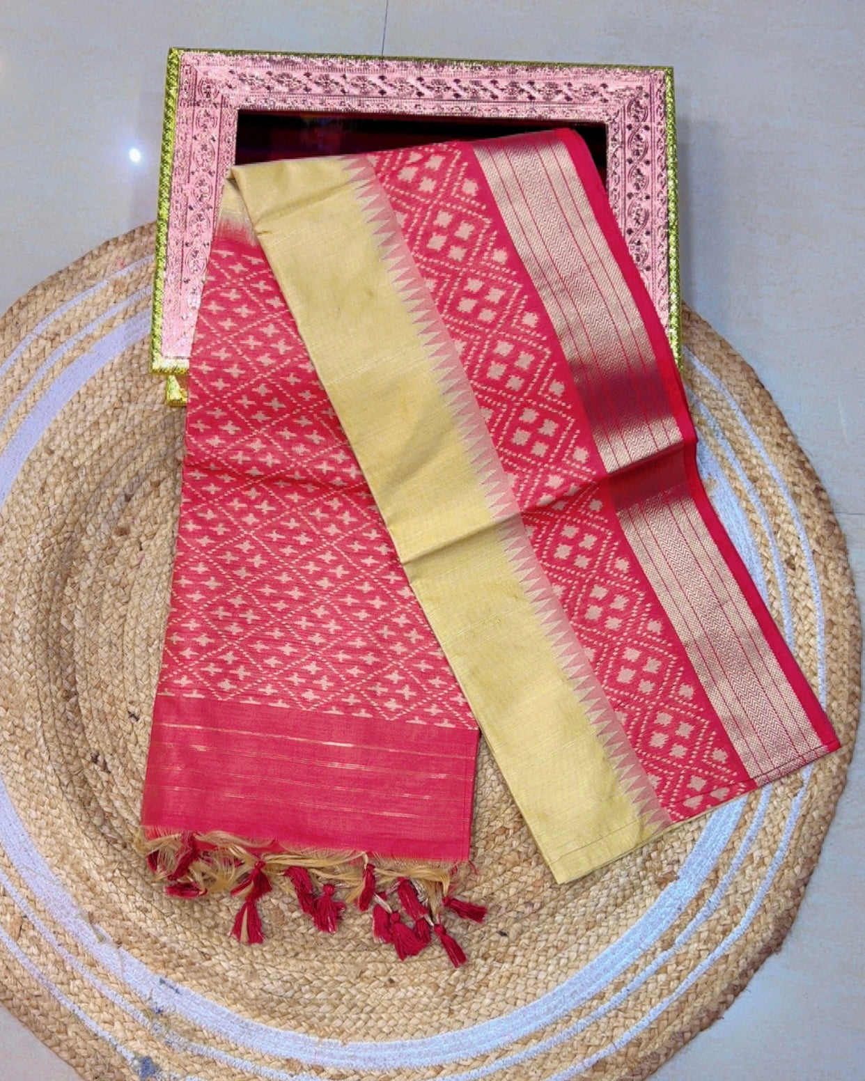 Munga Tusser Saree