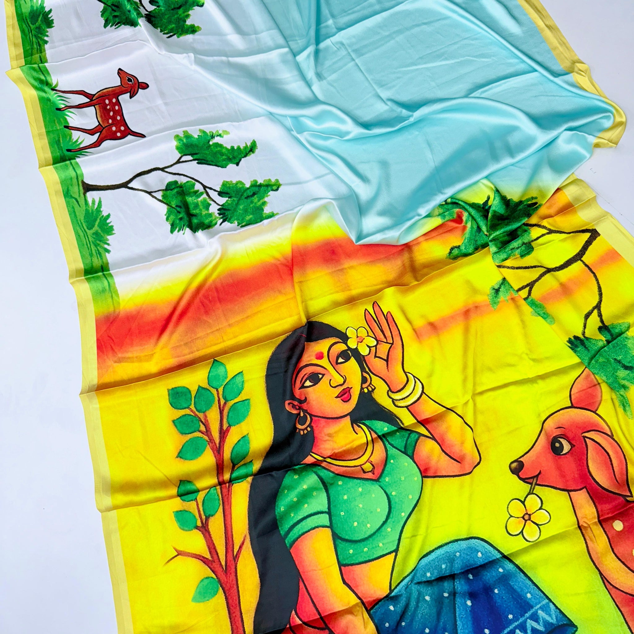 Pure Crape Saree