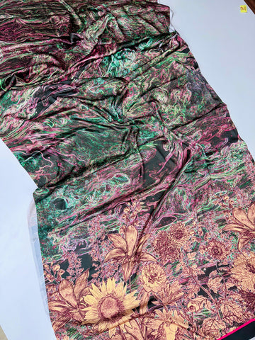 Pure Crape Saree