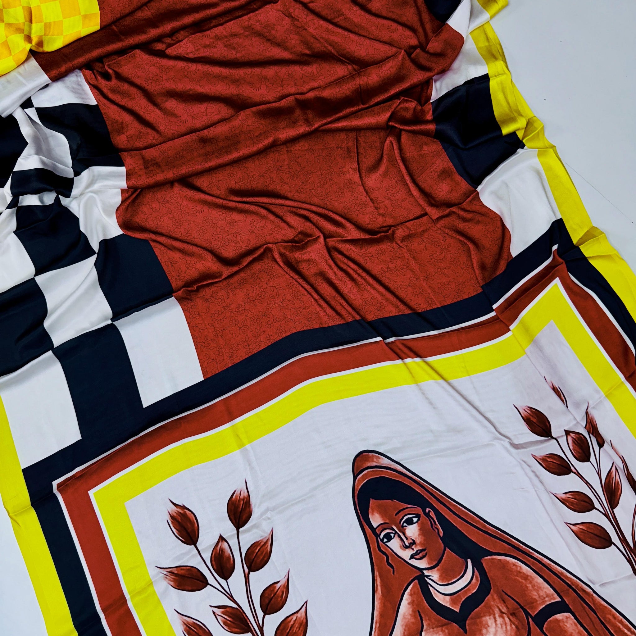 Pure Crape Saree
