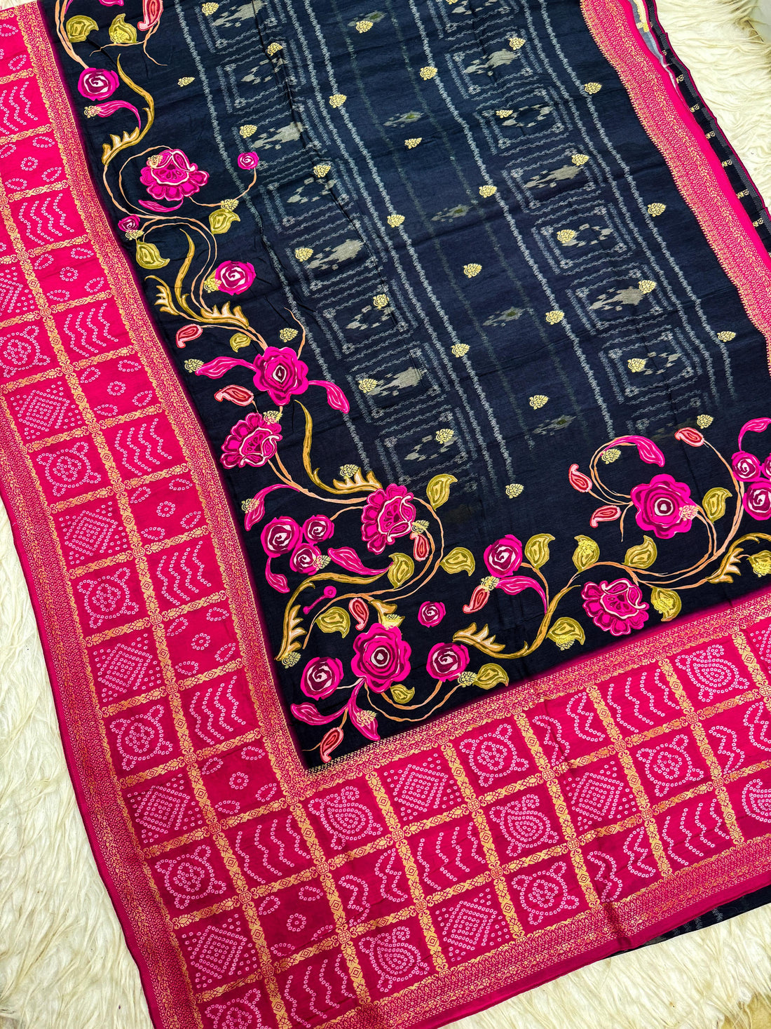 Rajasthani Bandhini Sarees
