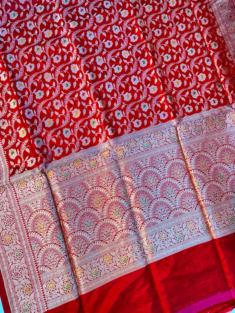 Premium Pure Handwoven Banarasi Saree