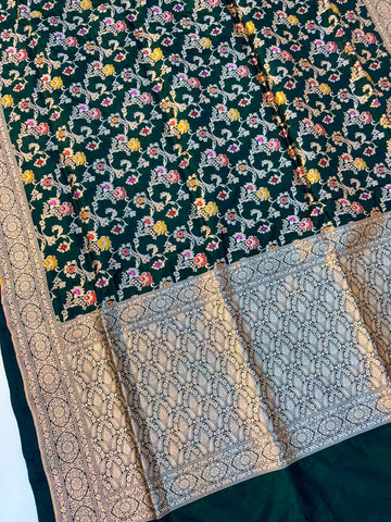 Premium Pure Handwoven Banarasi Saree