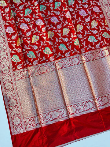 Premium Pure Handwoven Banarasi Saree
