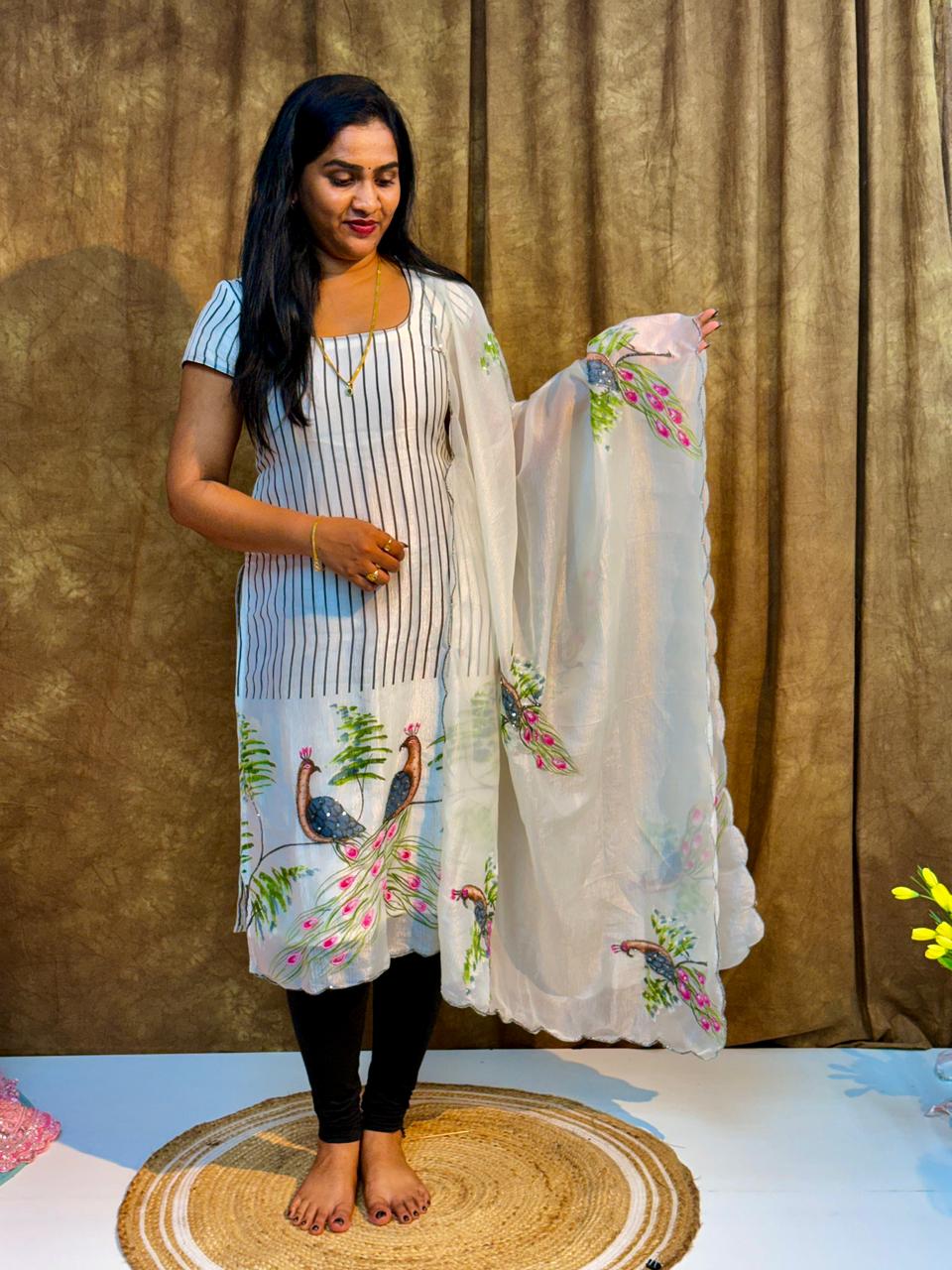 Glass georgette Dress