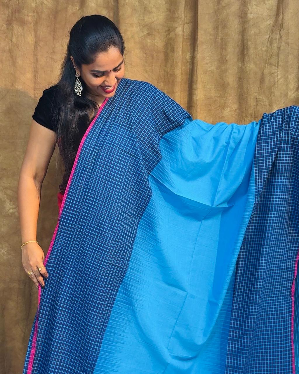 Pure Pondure Cotton Saree